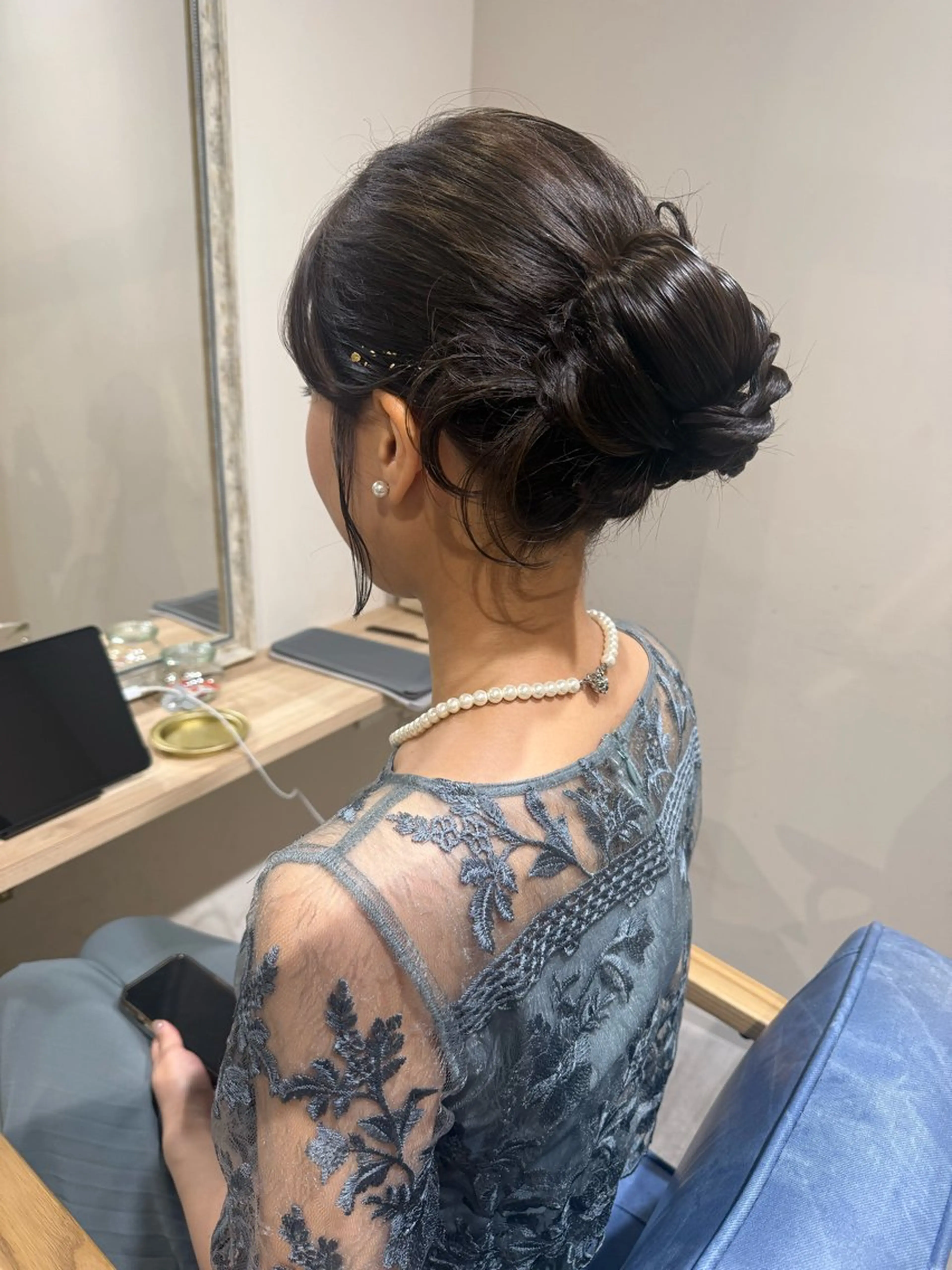 ロング ヘアアレンジ ヘアセット Connect Rumiのヘアスタイル