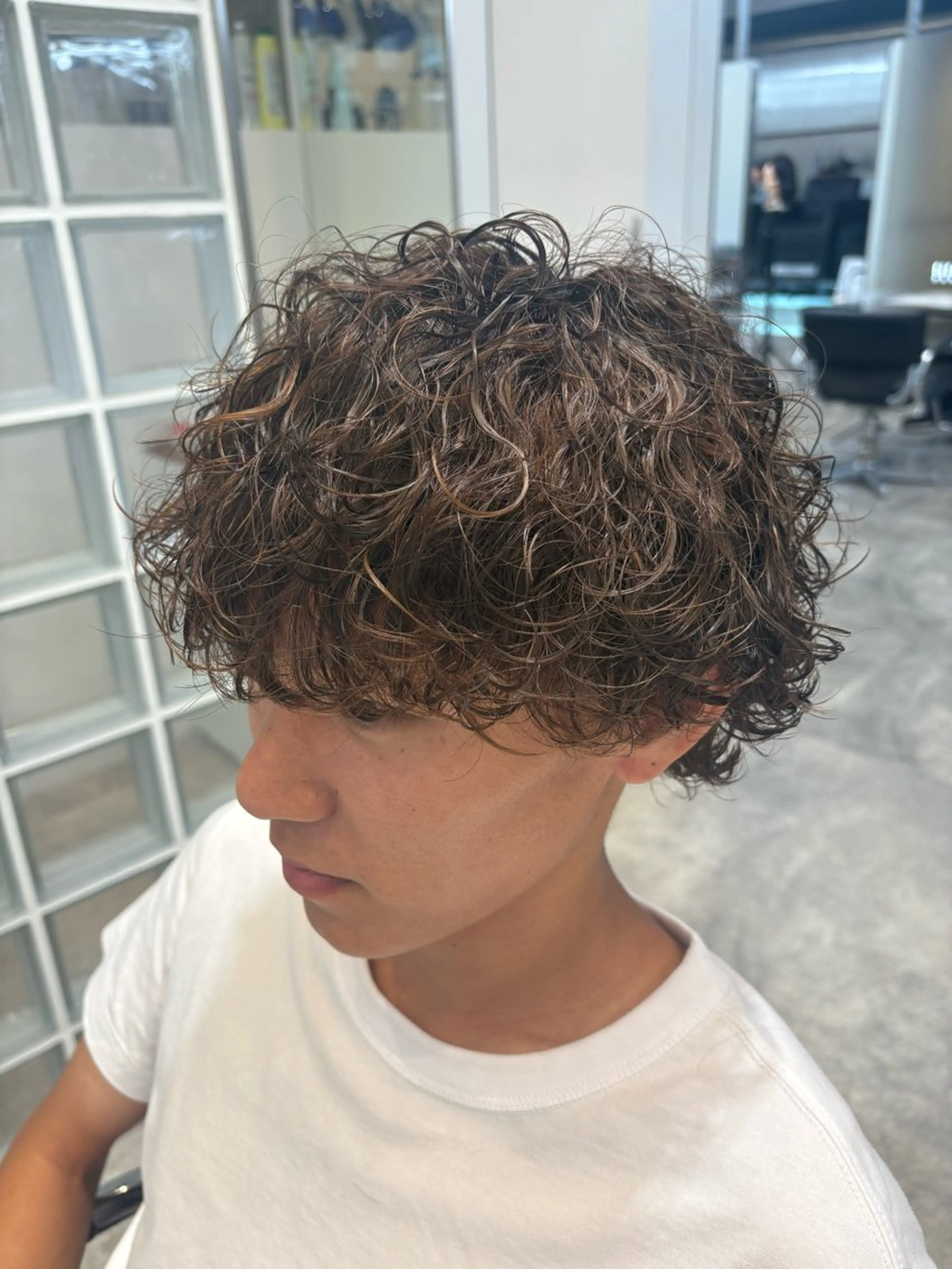 カラー パーマ メンズ カット ヘアカラー パーマ fifth 武正 琉生のヘアスタイル