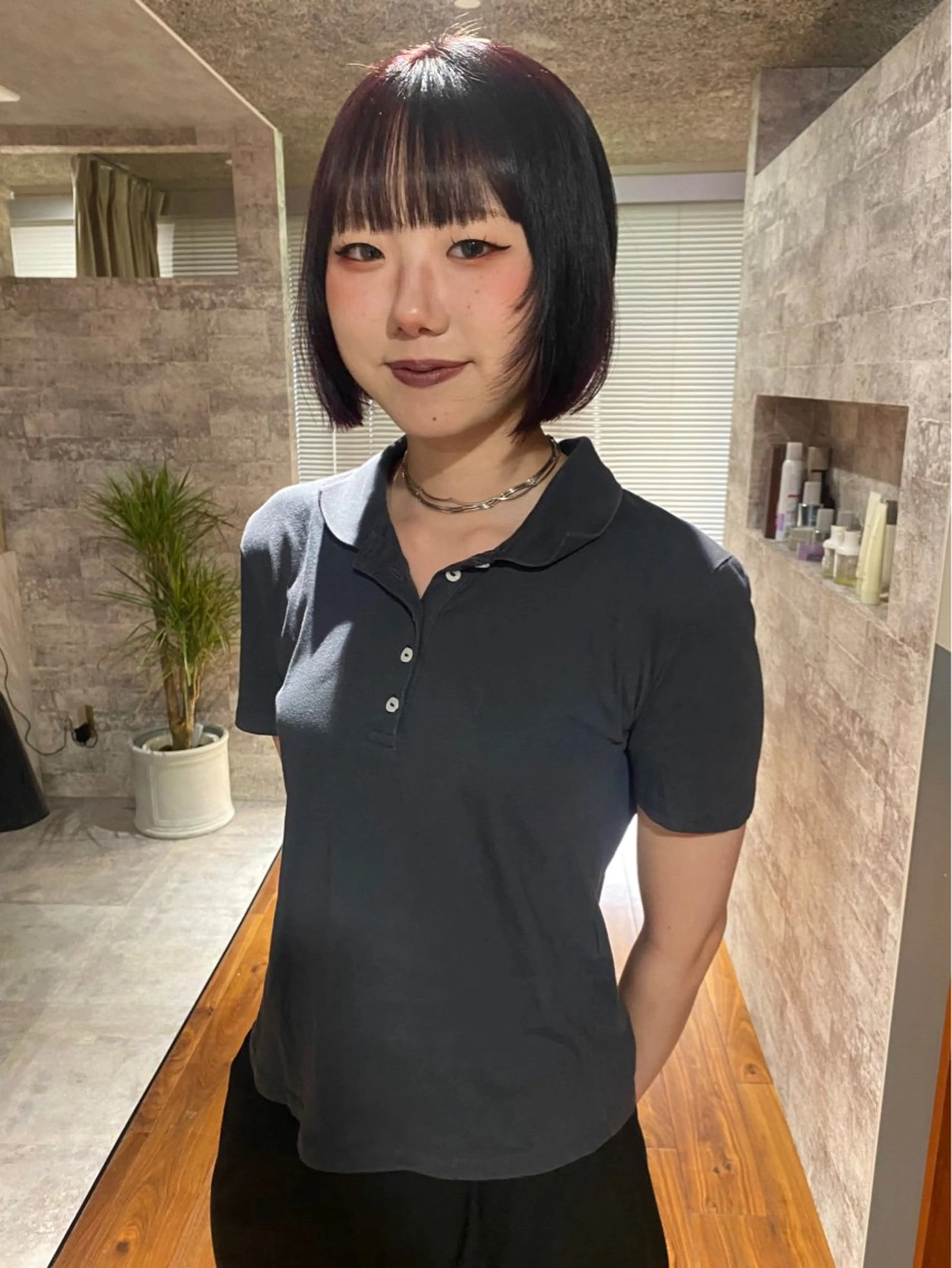 ショート カラー パーマ カット ヘアカラー 縮毛矯正 トリートメント mai / linoah˚✧のヘアスタイル