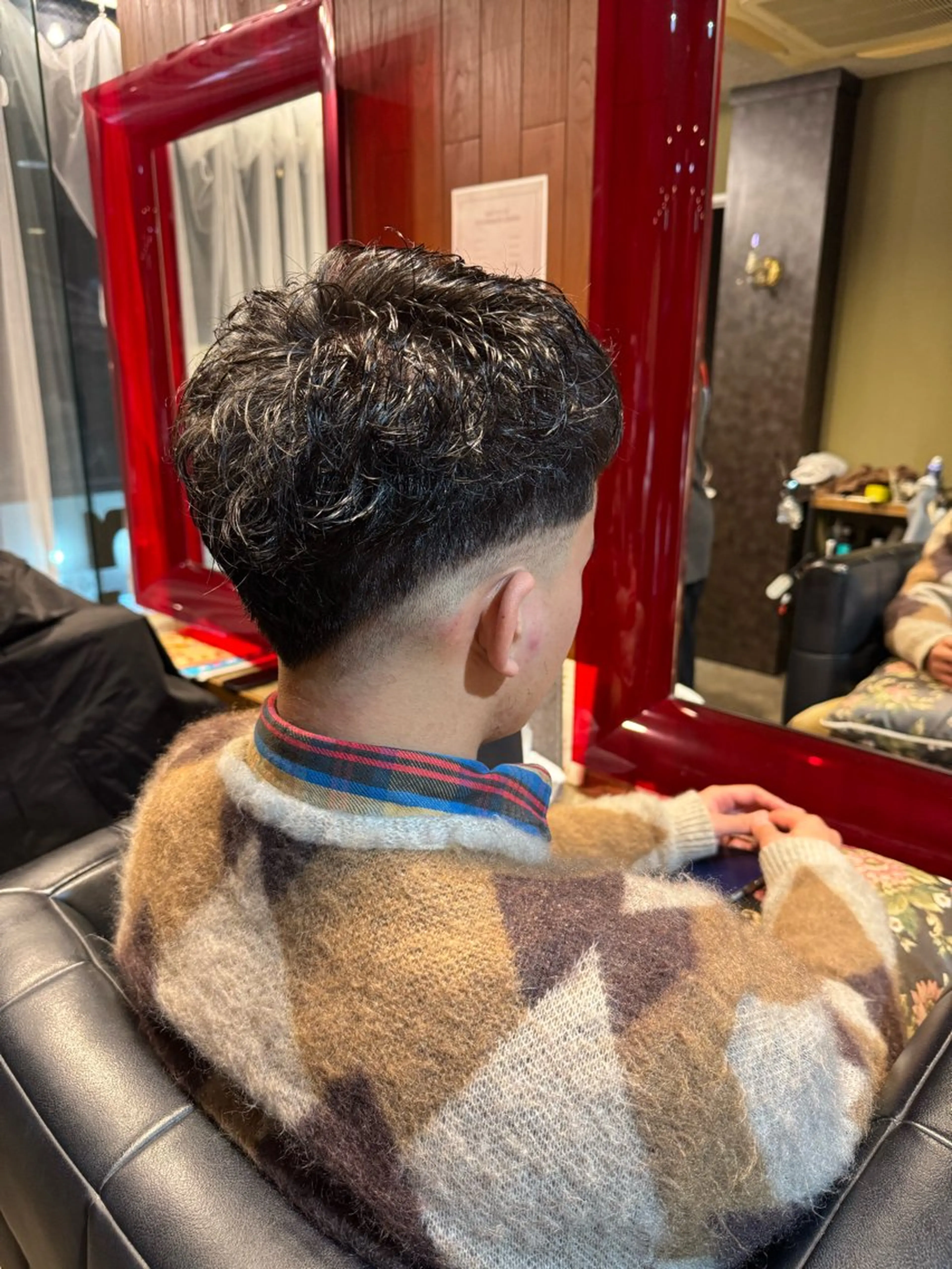 メンズ カット トリートメント 河野 悠のヘアスタイル