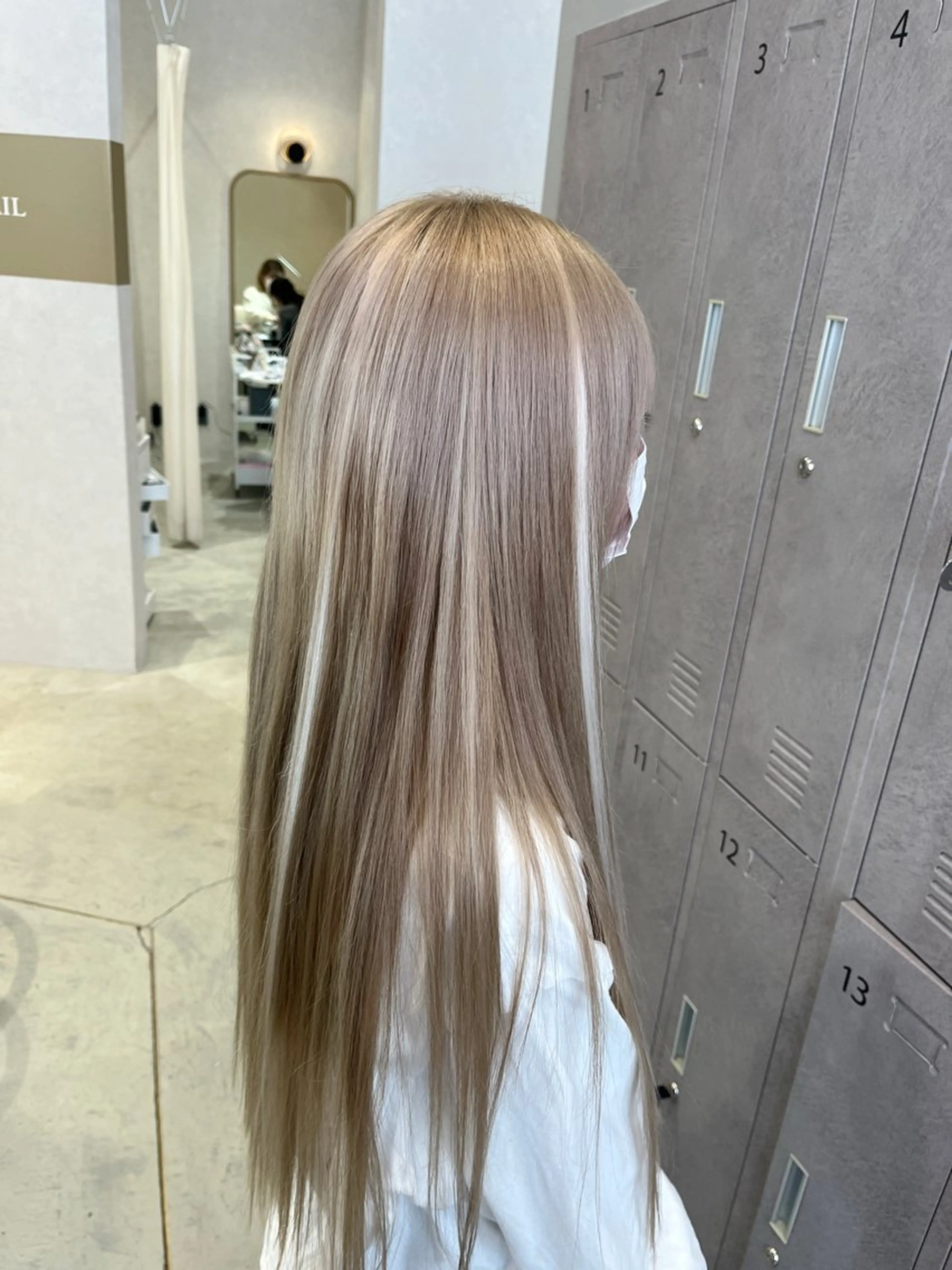 福島 果音のヘアスタイル