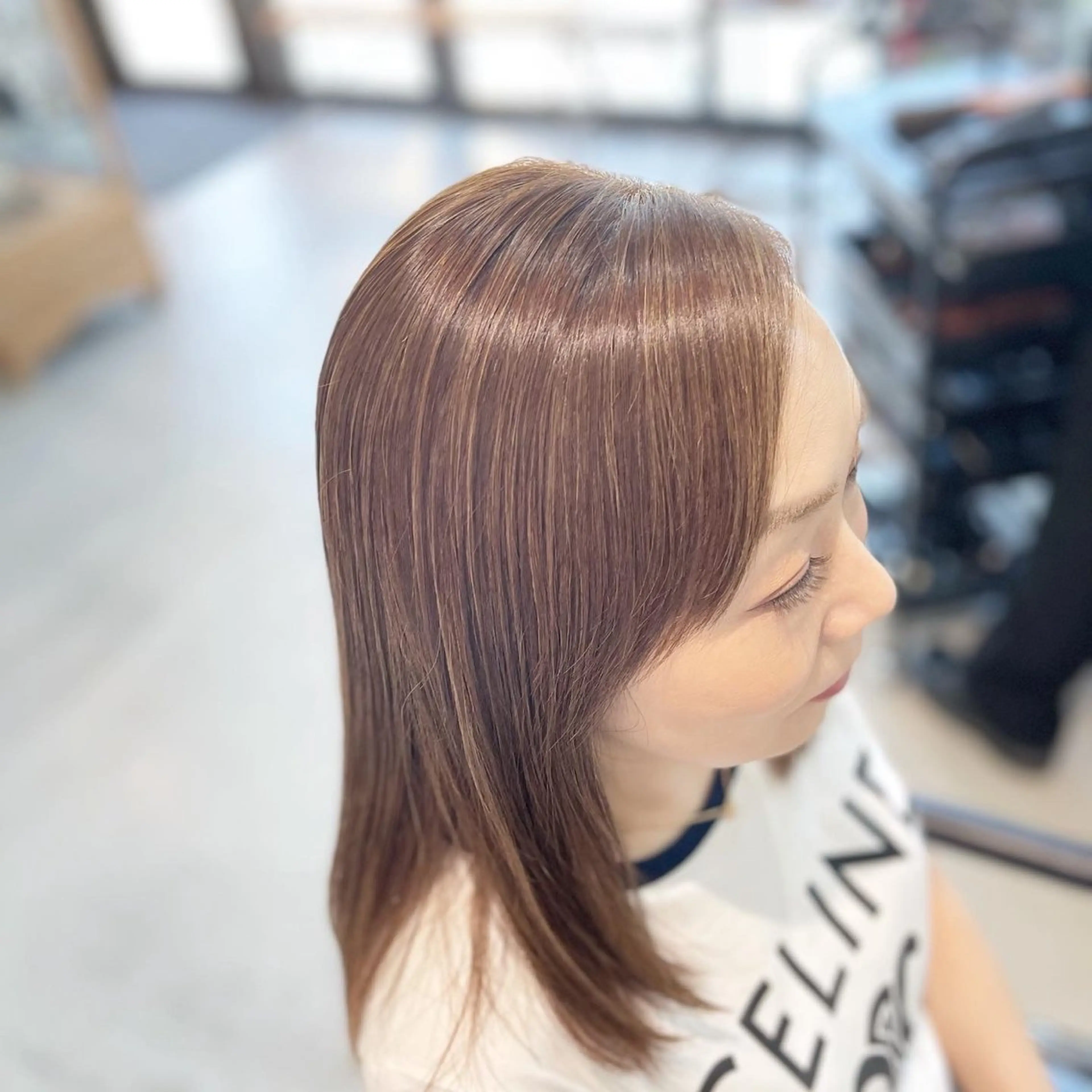 【脱縮毛矯正★髪質改善】くせ毛改善カット+髪質改善トリートメントの写真