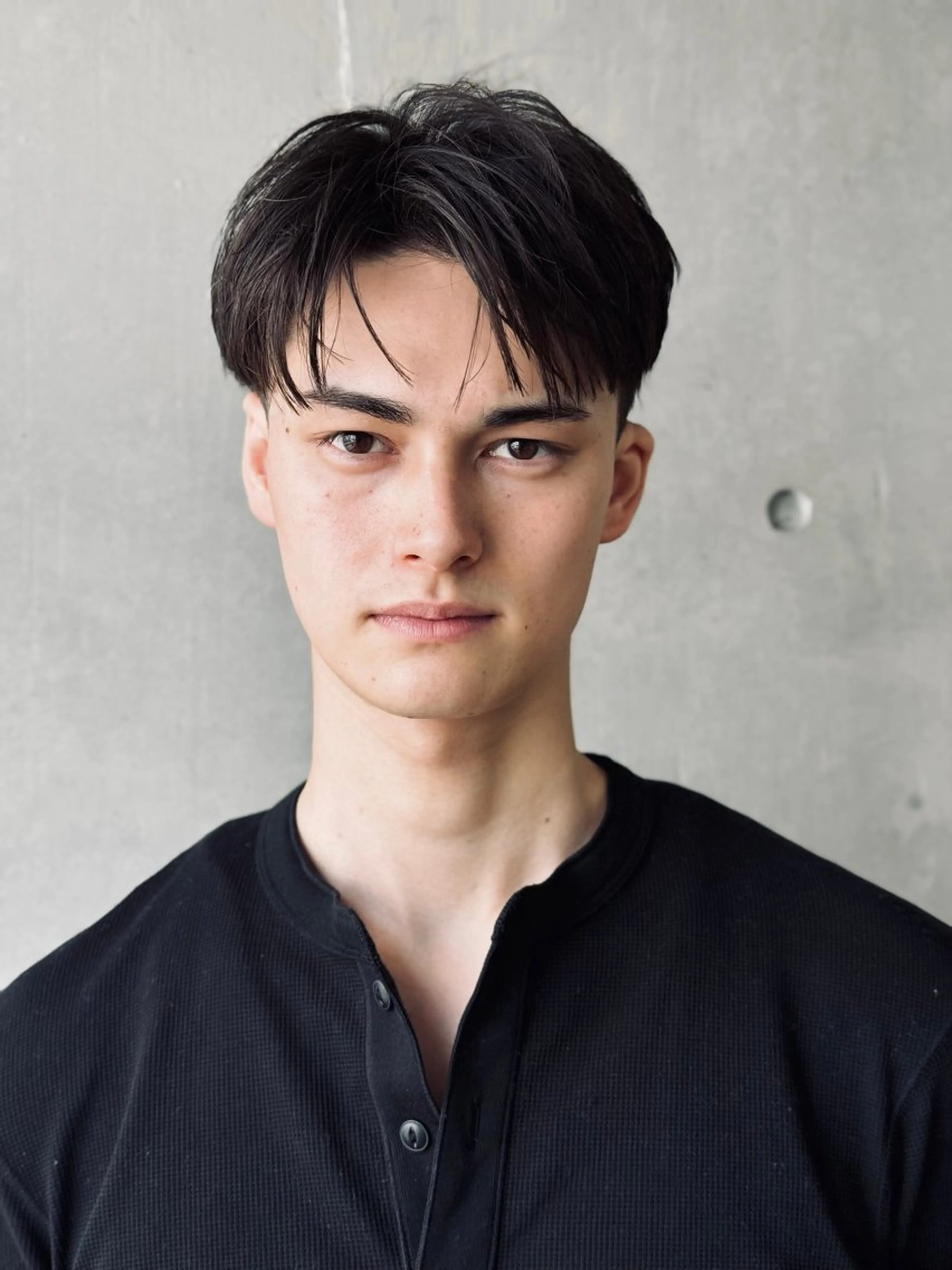 ショート メンズ メンズ職人/センター パート/富沢真斗のヘアスタイル