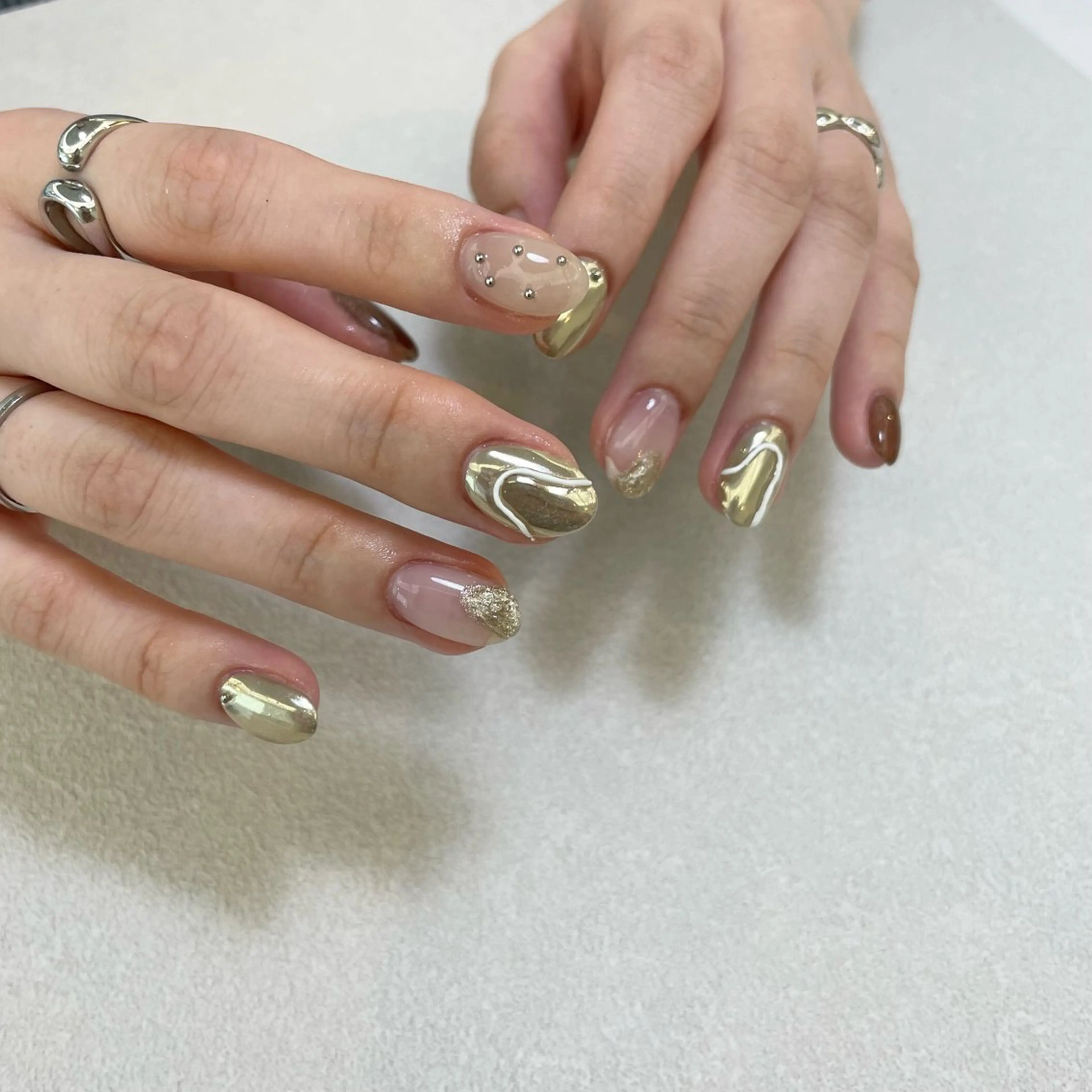 ネイル mignon  . hinaのネイルデザイン