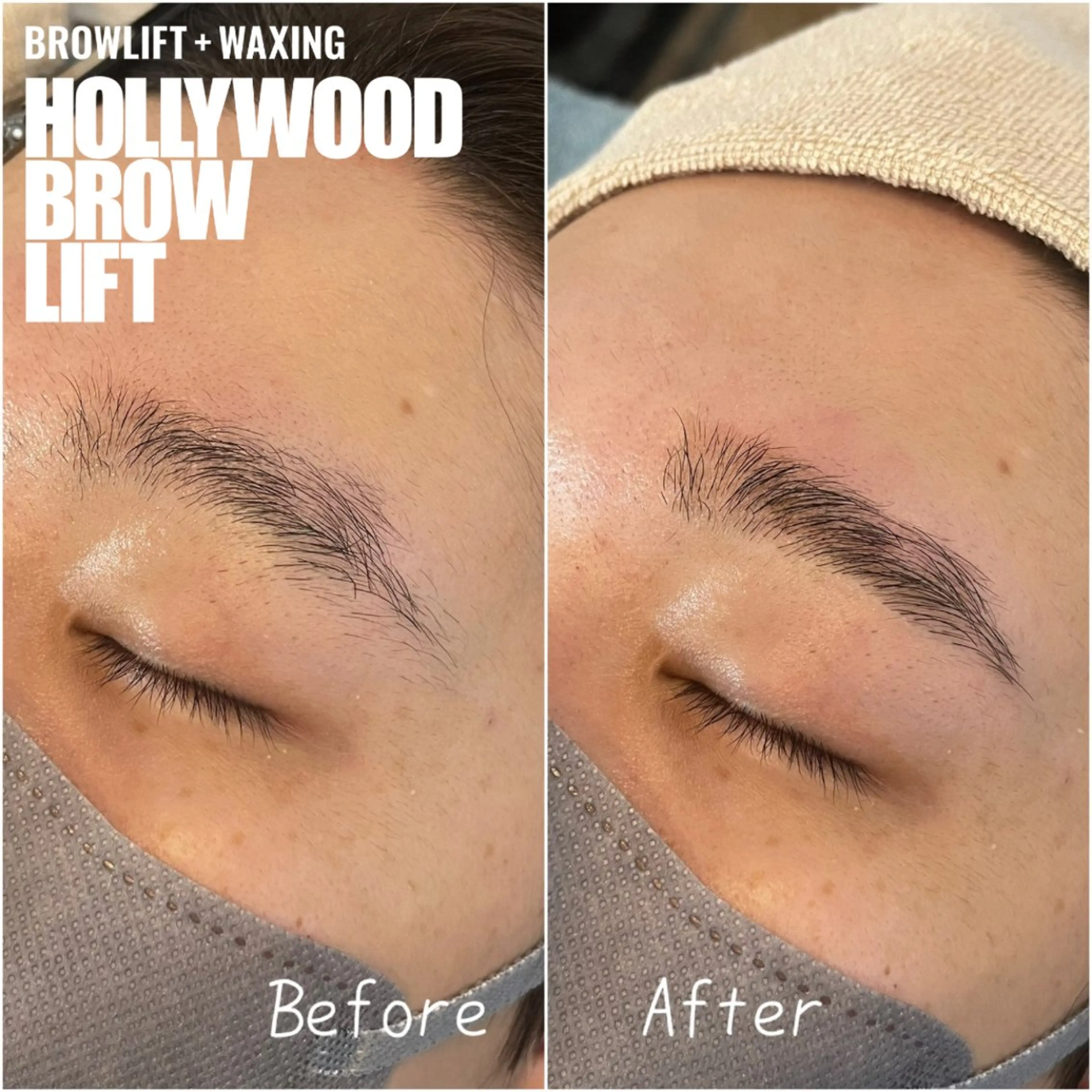 アイブロウ ハリウッドブロウリフト yc.hacci 【ハーブピーリング】の眉毛・アイブロウイメージ