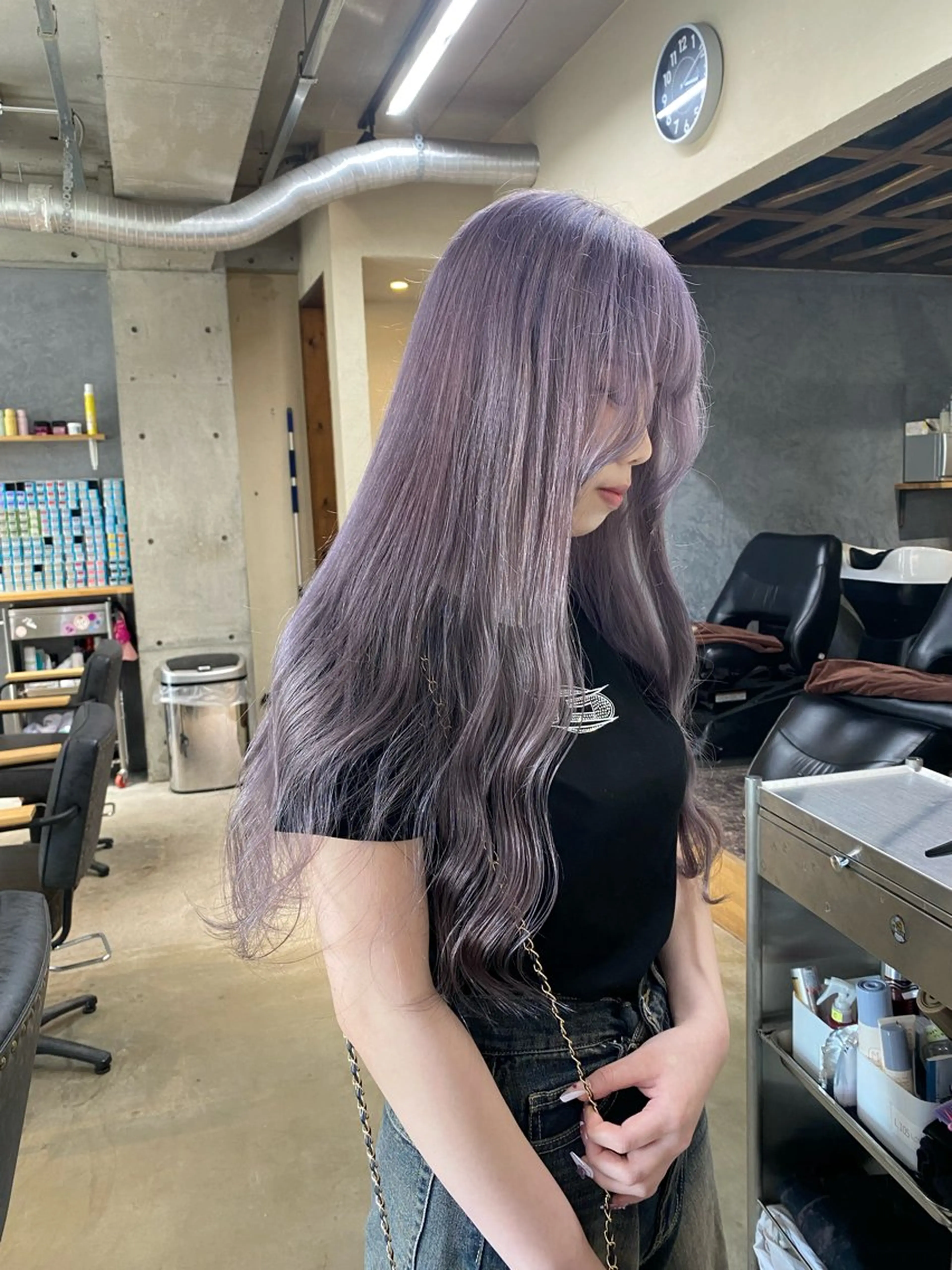 カット＋ケアブリーチ1回＋フルカラー＋トリートメントの写真