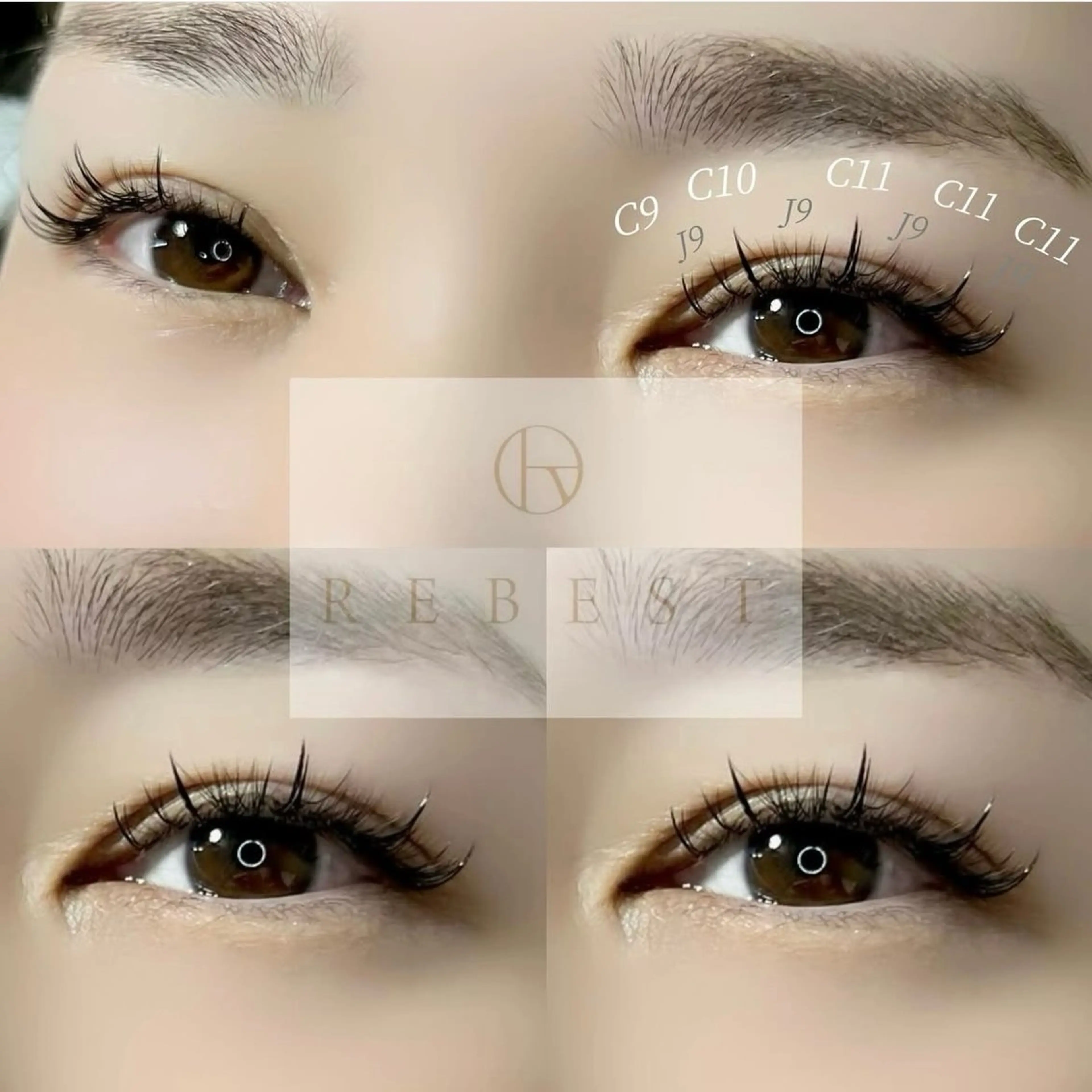 マツエク・マツパ マツエク REBEST Yuriのマツエク・マツパデザイン