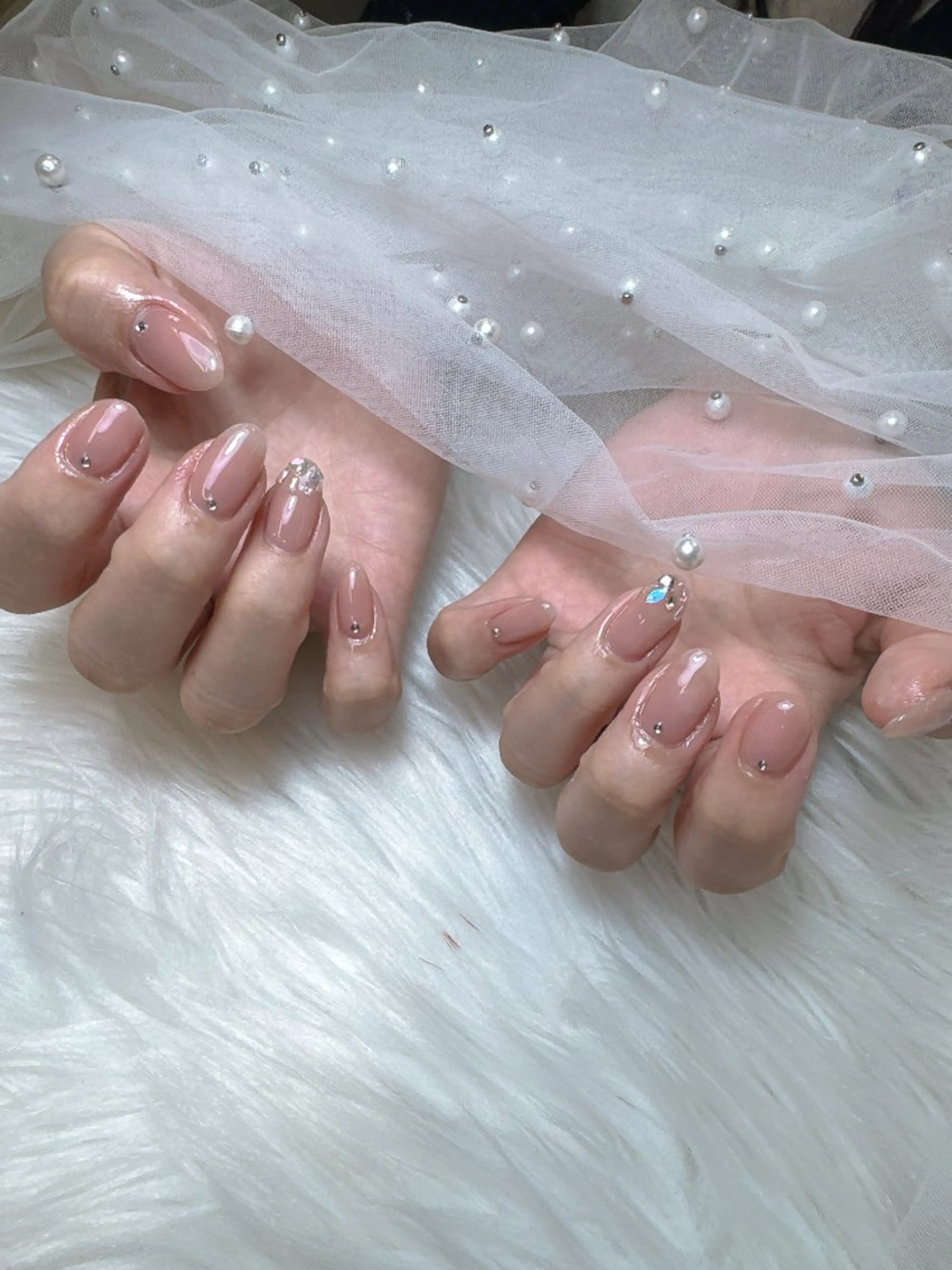 ネイル 持ち込み ハンドネイル Queeens nailのネイルデザイン