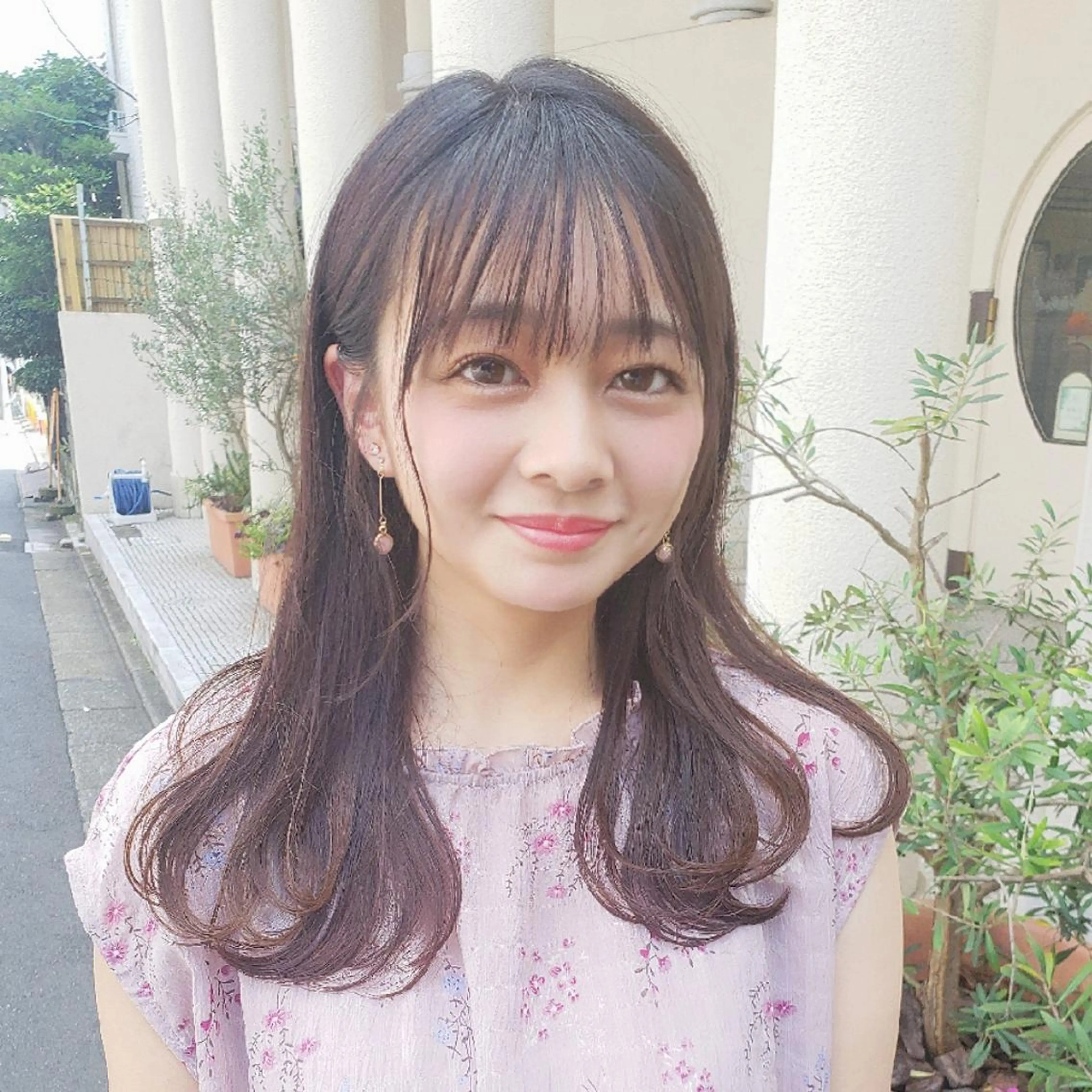 セミロング [店長]カラーが好評 　小林のヘアスタイル