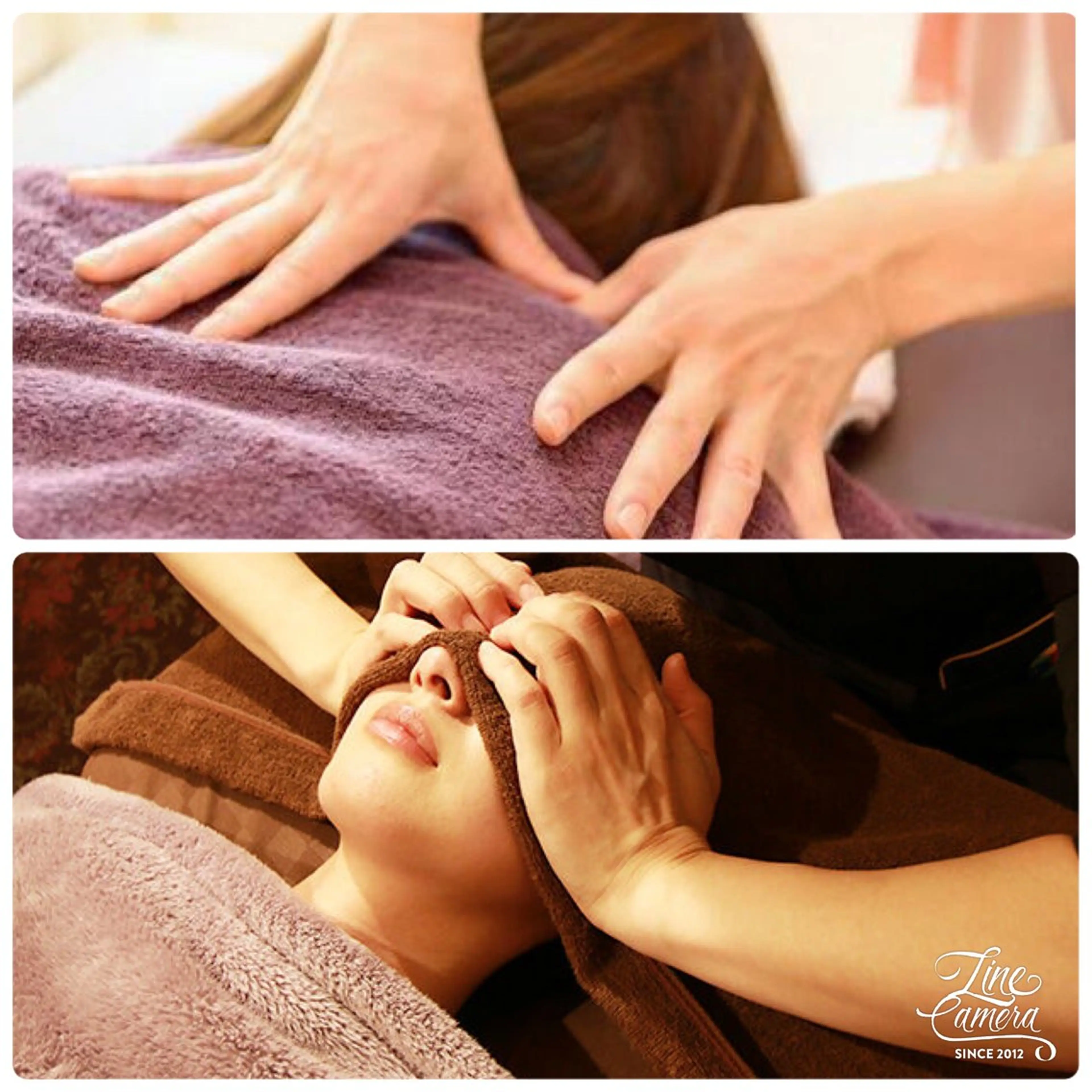 もみほぐしボディケア+眼精疲労ケア30分の写真