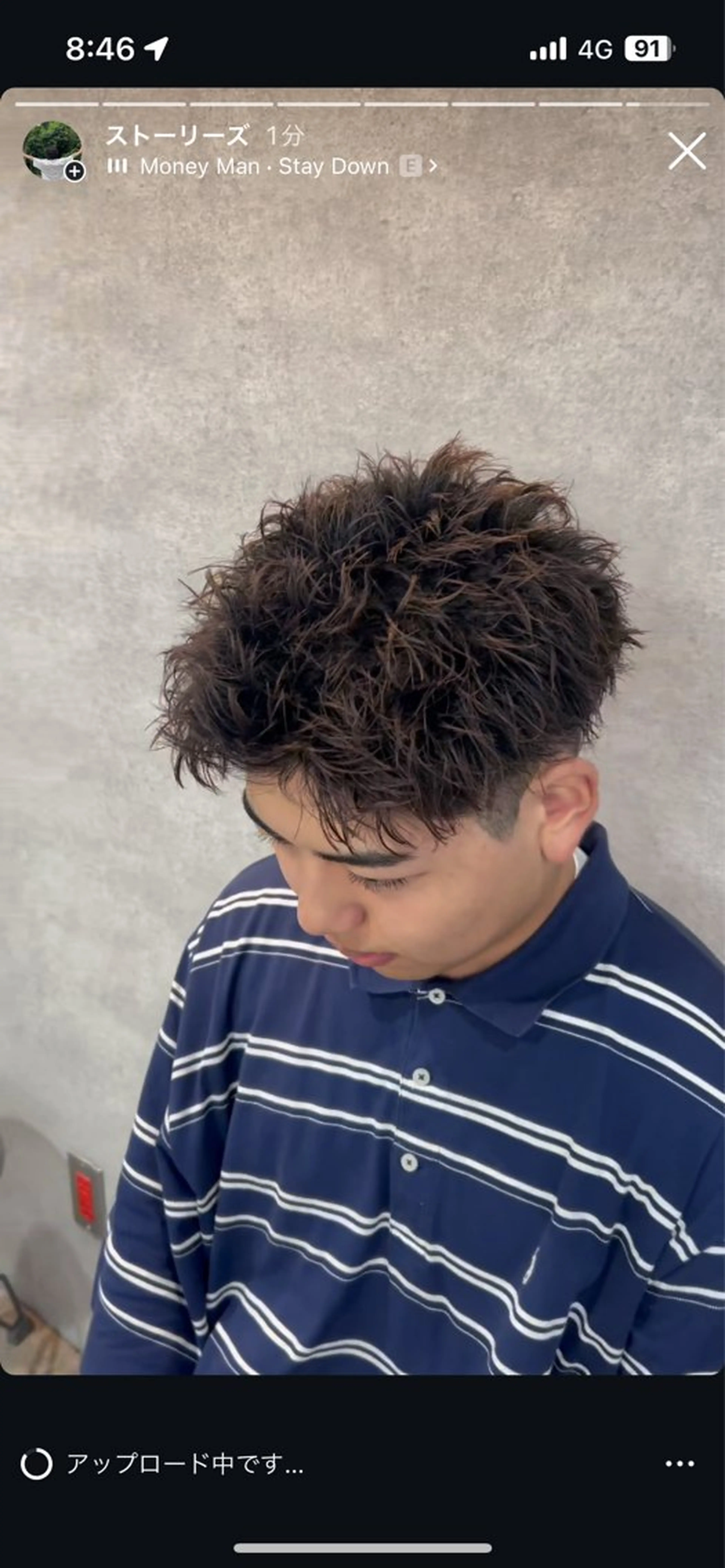 パーマ メンズ イケメン製造機 🔥上原沙羅🔥のヘアスタイル