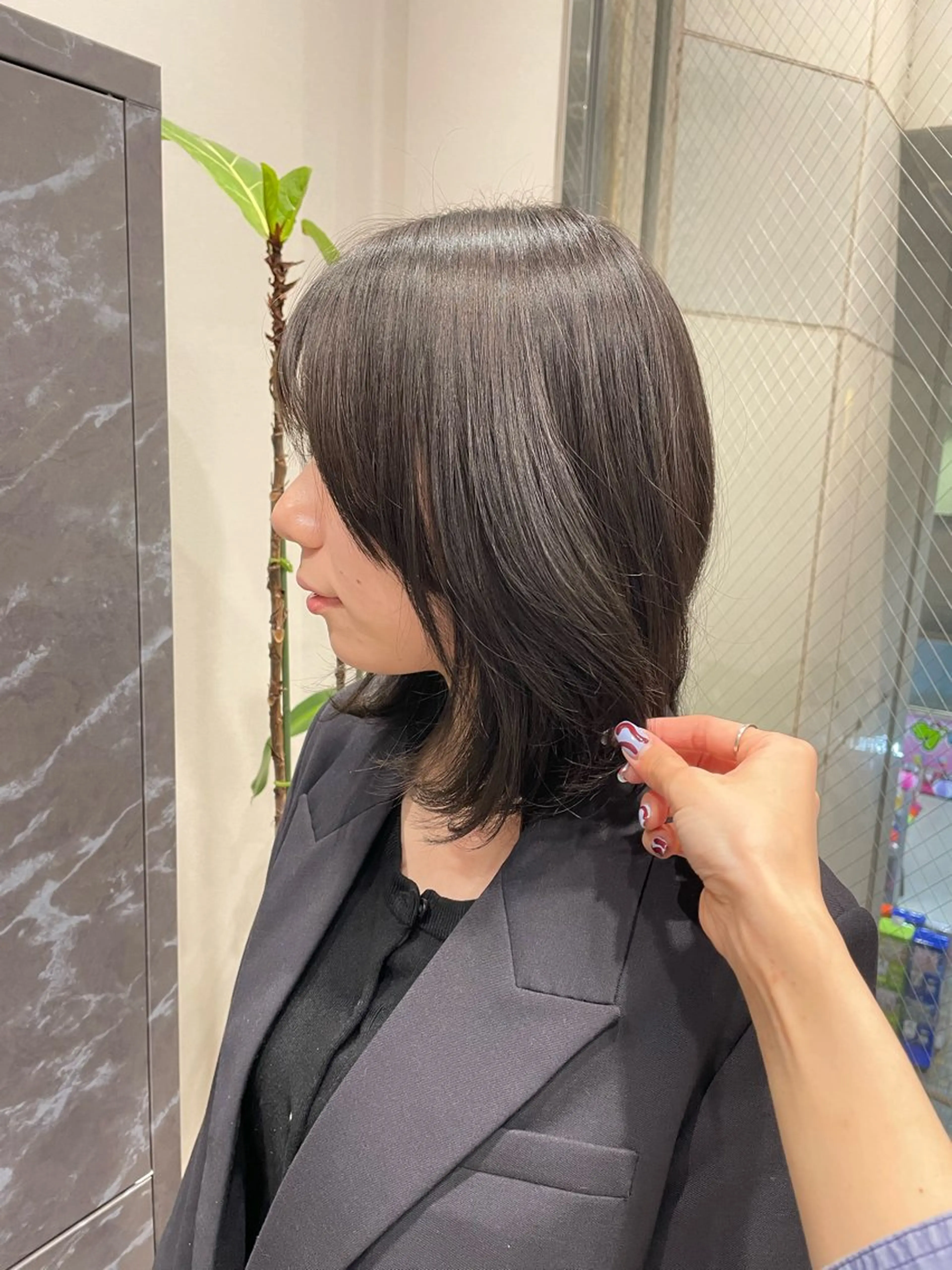 ミディアム カラー 透明感カラー カット ヘアカラー トリートメント 🔆N°大分🔆 ﾜﾀﾅﾍﾞｱｵｲのヘアスタイル