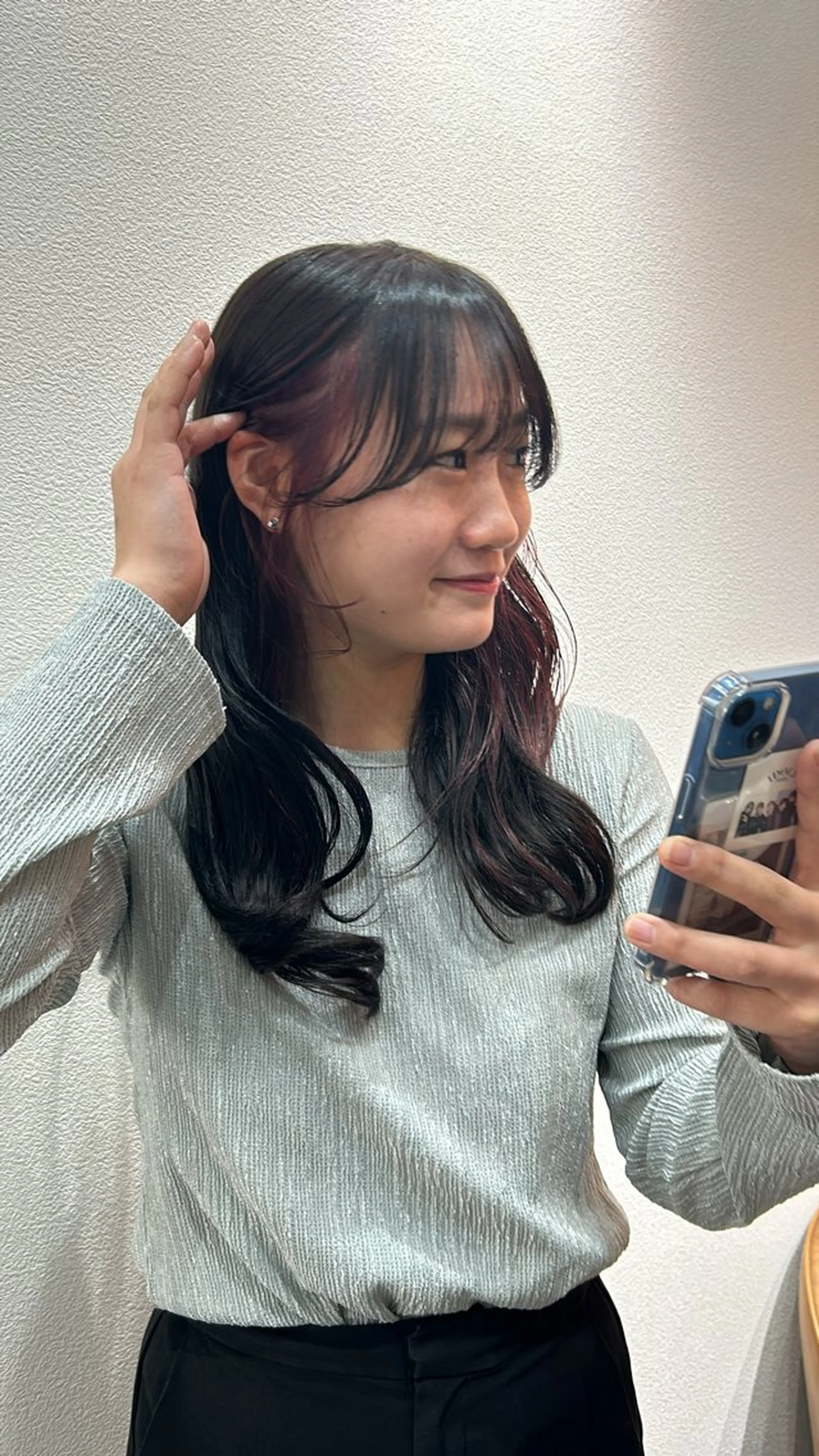 ロング カラー レイヤーボブ/ 艶カラー/サナ🌼のヘアスタイル