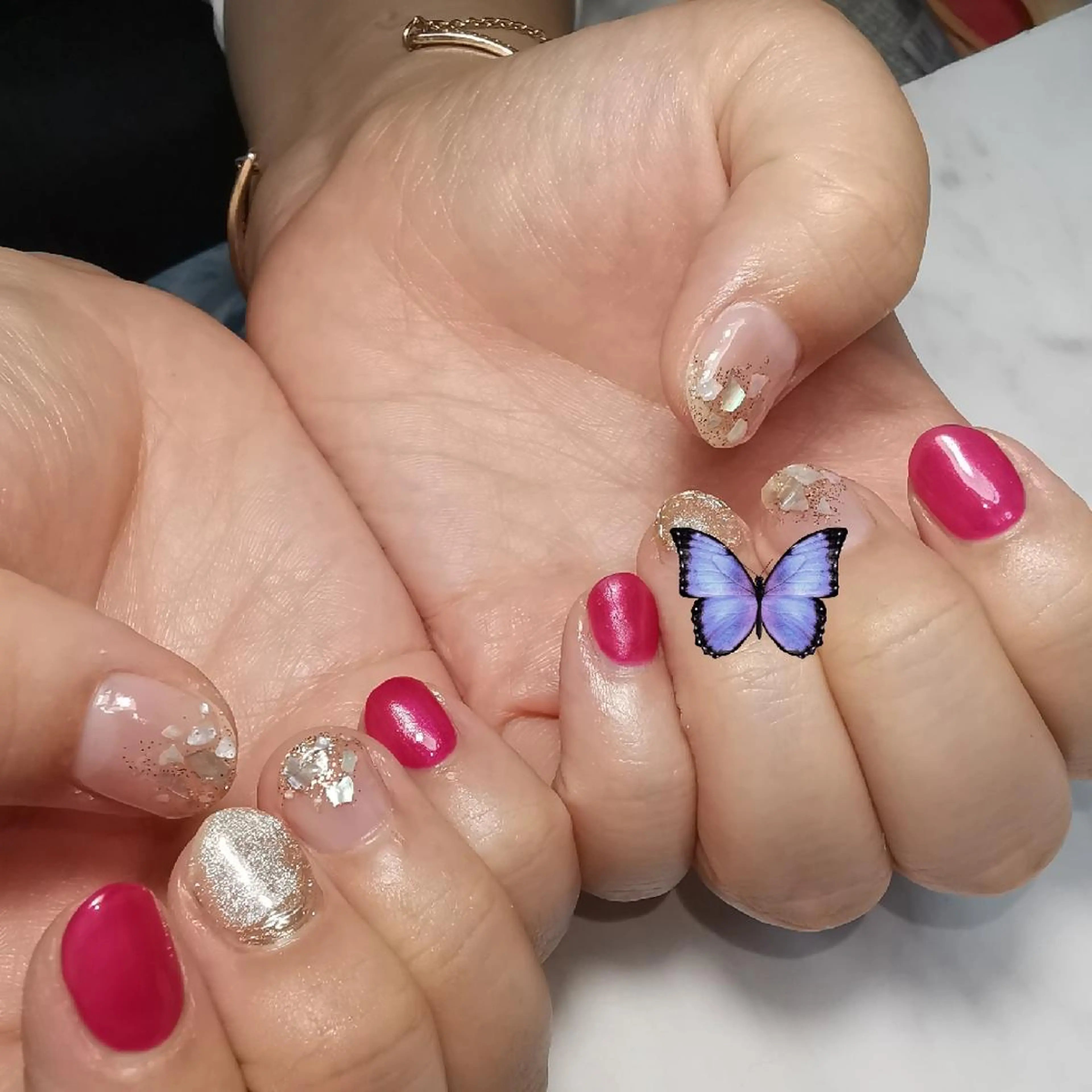 ネイル マグネットネイル ハンドネイル reve あやののネイルデザイン