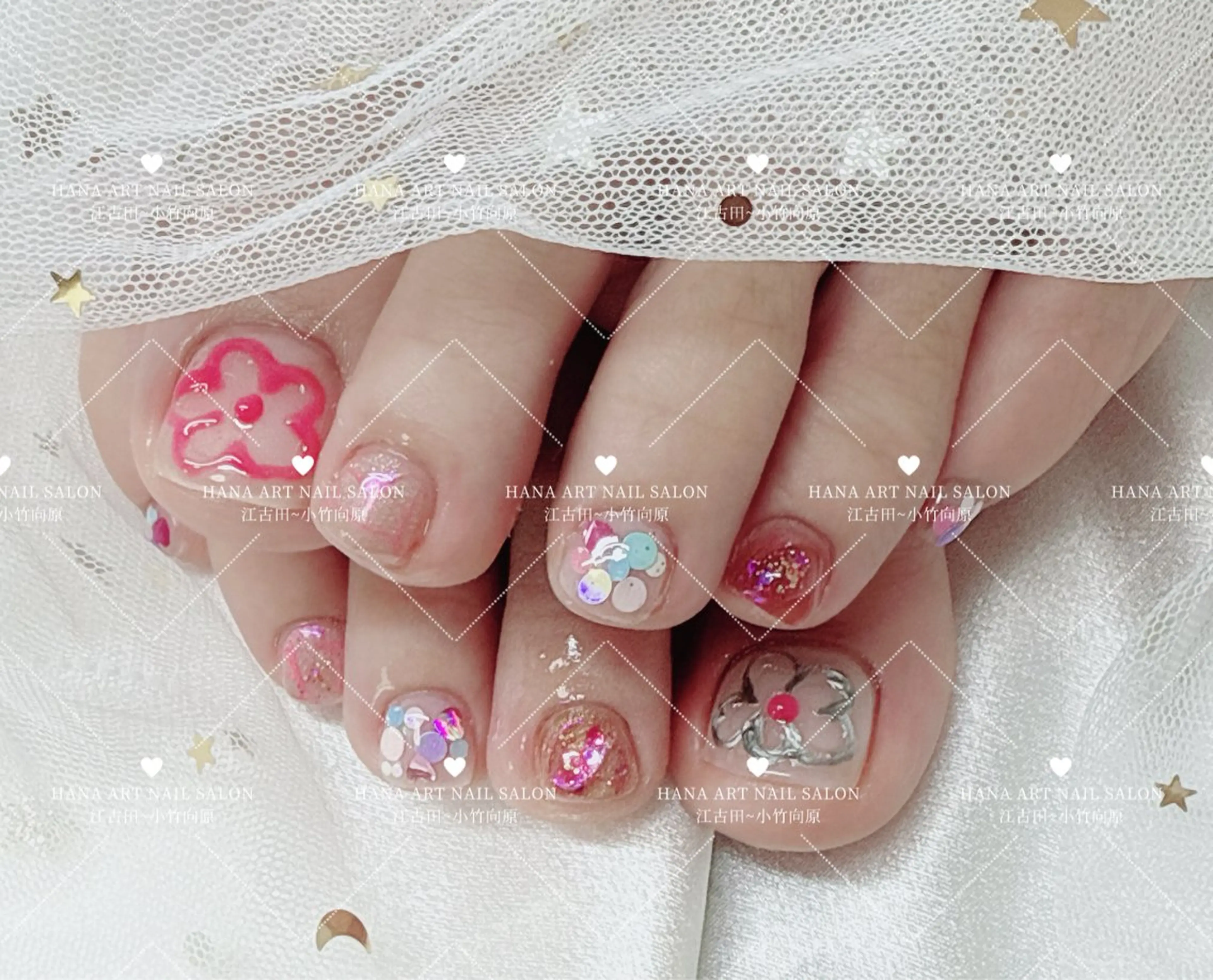 ネイル HANA ART NAIL SALONのネイルデザイン