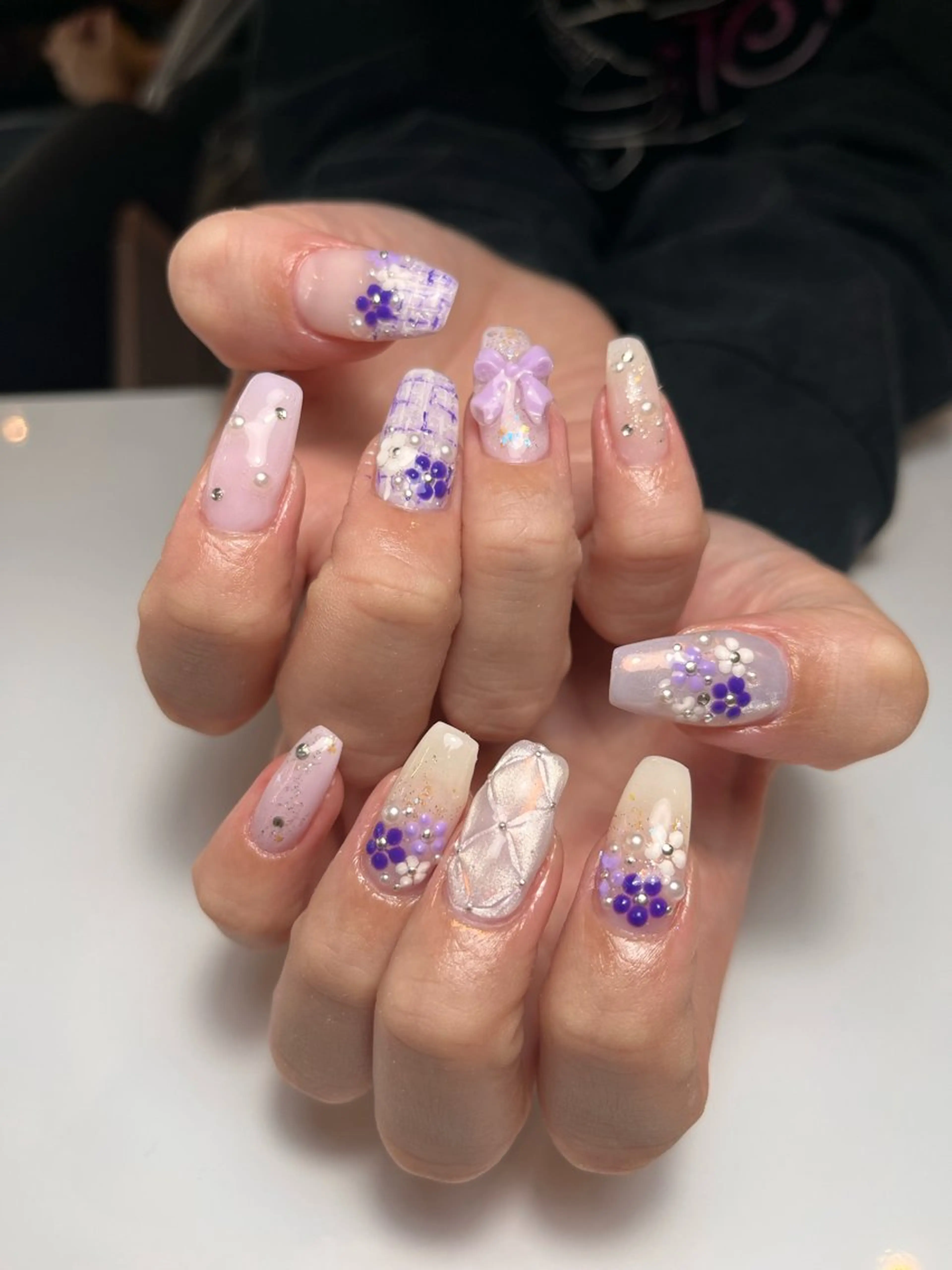 ネイル 持ち込み ballie／小野原 なつみのネイルデザイン