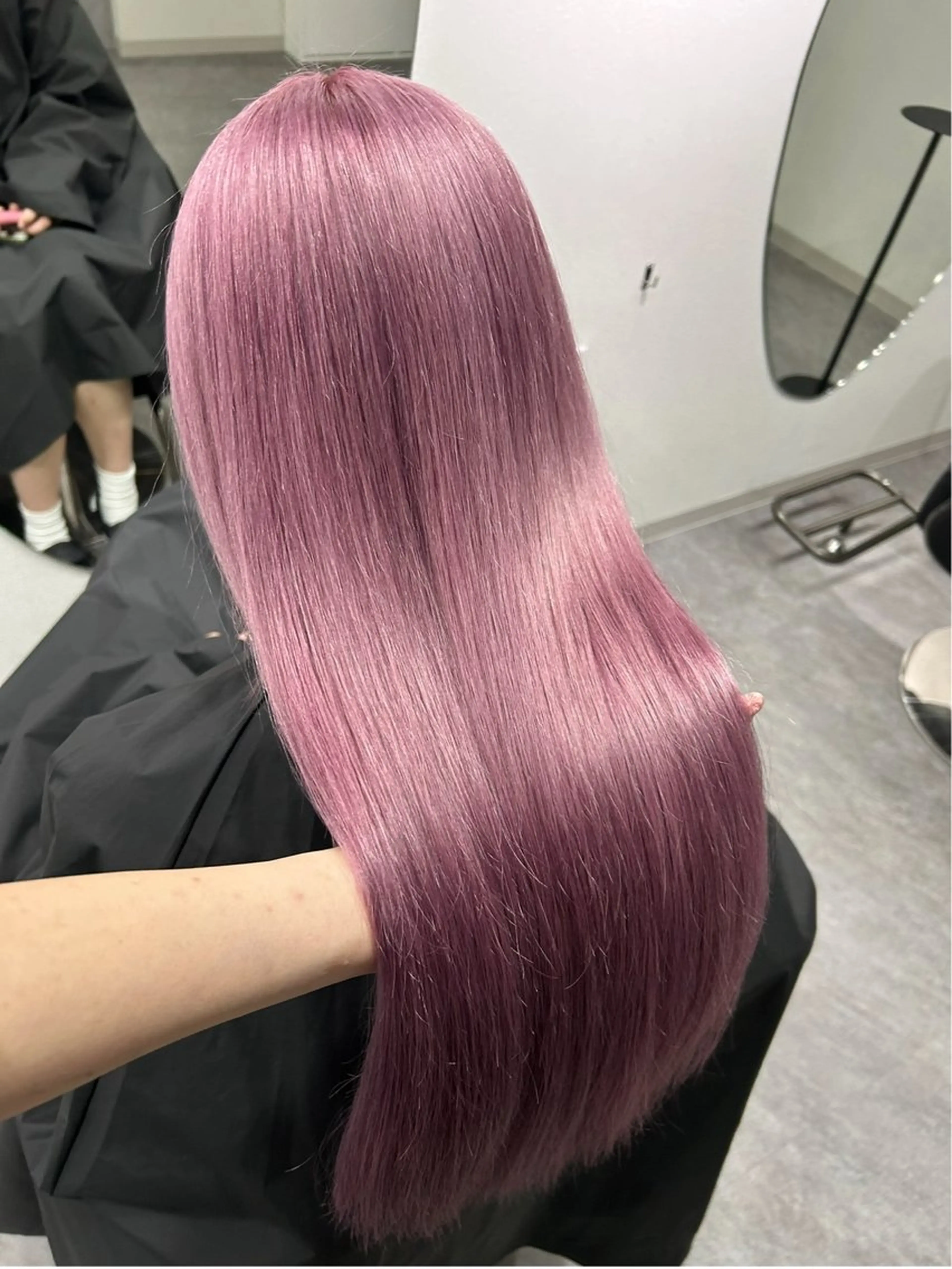 ロング 【色落ちまで可愛い】 mao🐩💜のヘアスタイル