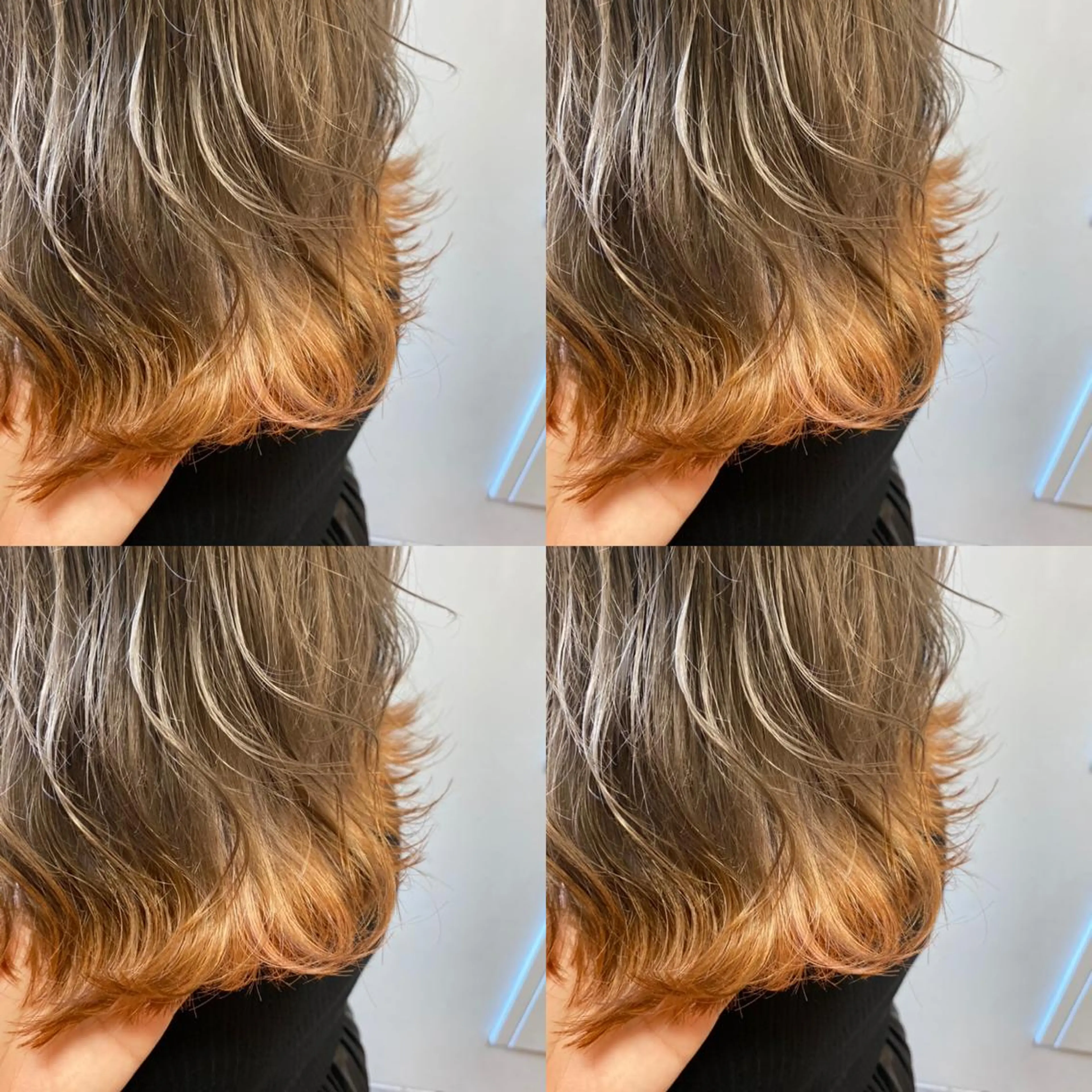 セミロング カラー レイヤー×髪質改善 マネージャー安藤光司のヘアスタイル