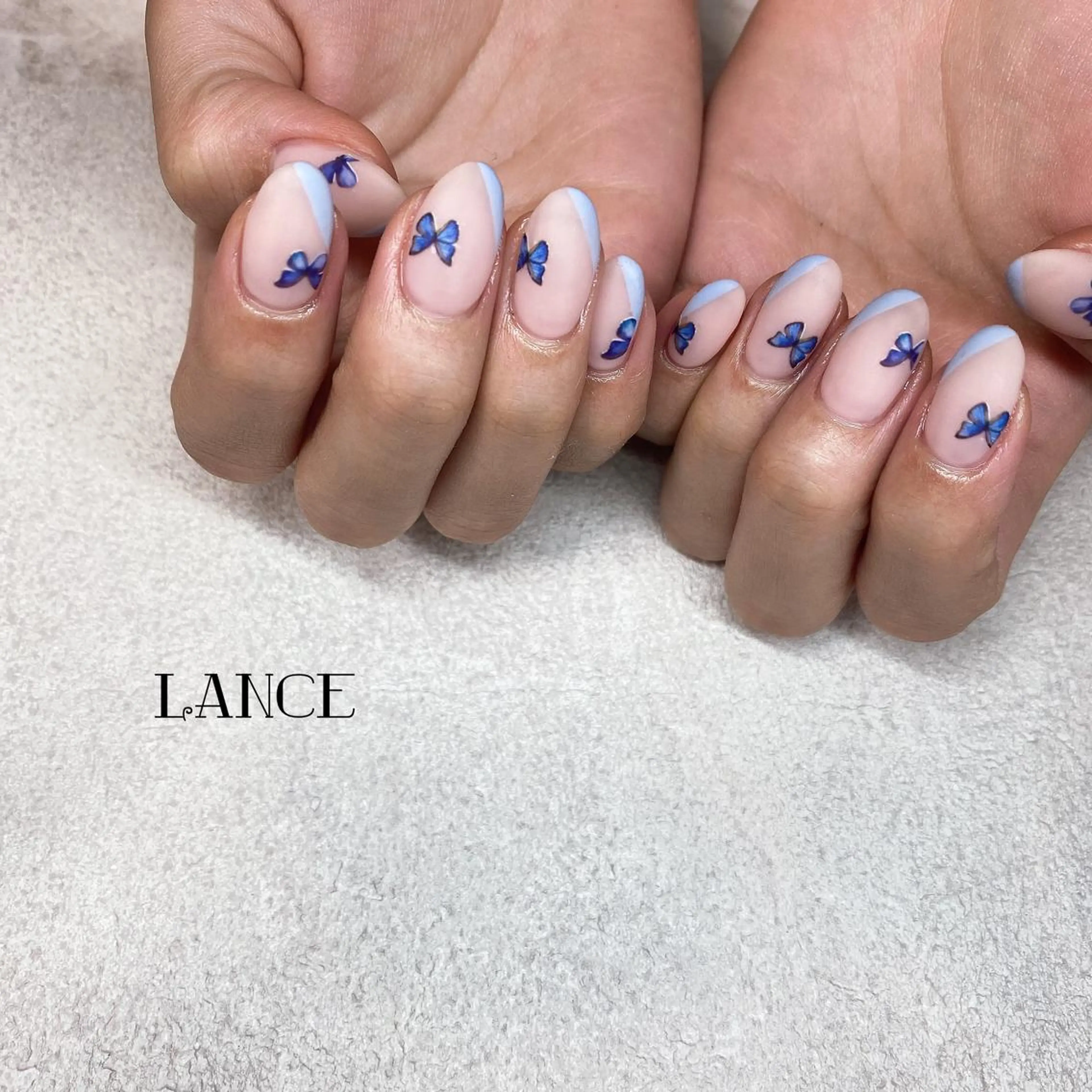 ミディアム ハンドネイル Lance nailのネイルデザイン