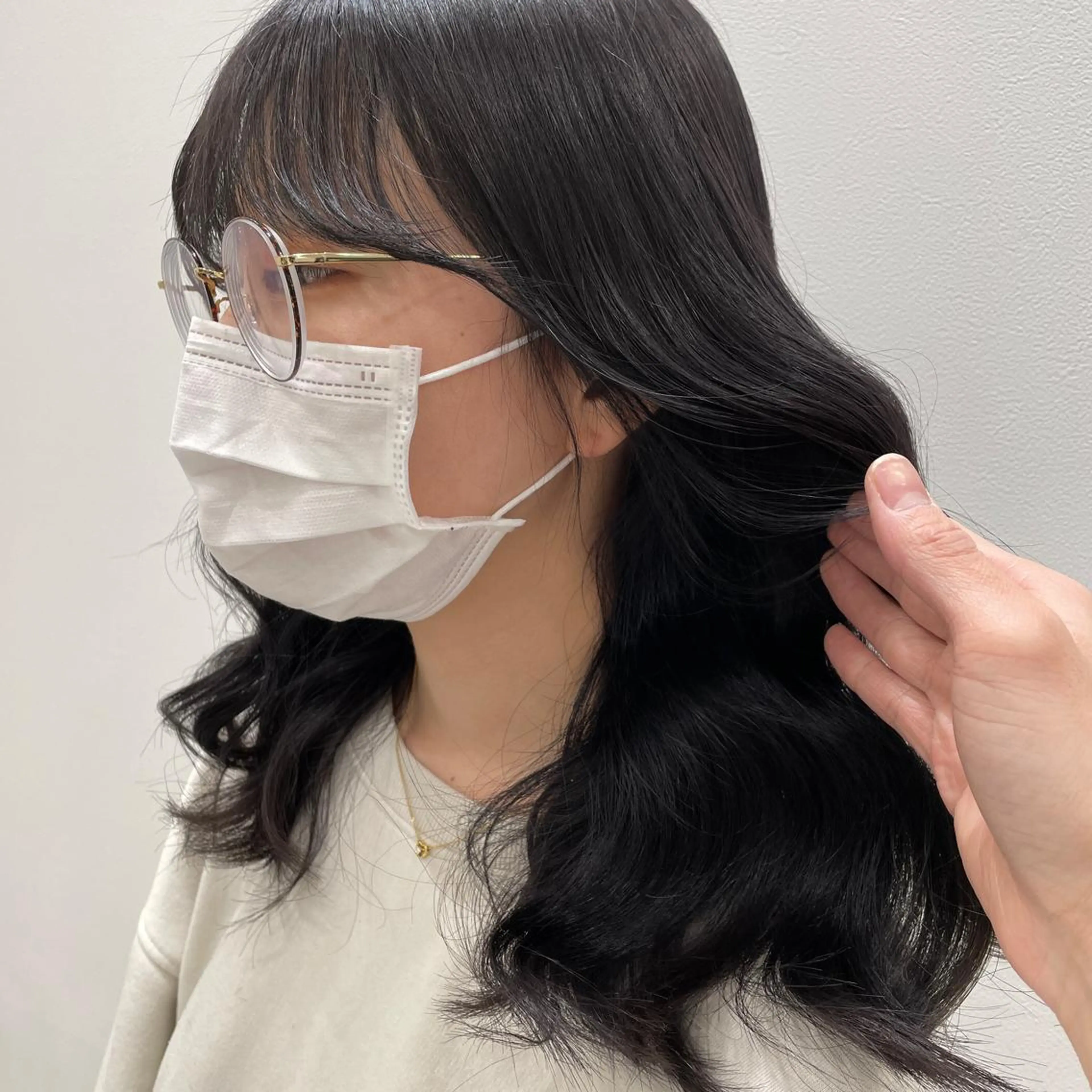 セミロング カラー 【髪質改善】大川 倖平のヘアスタイル