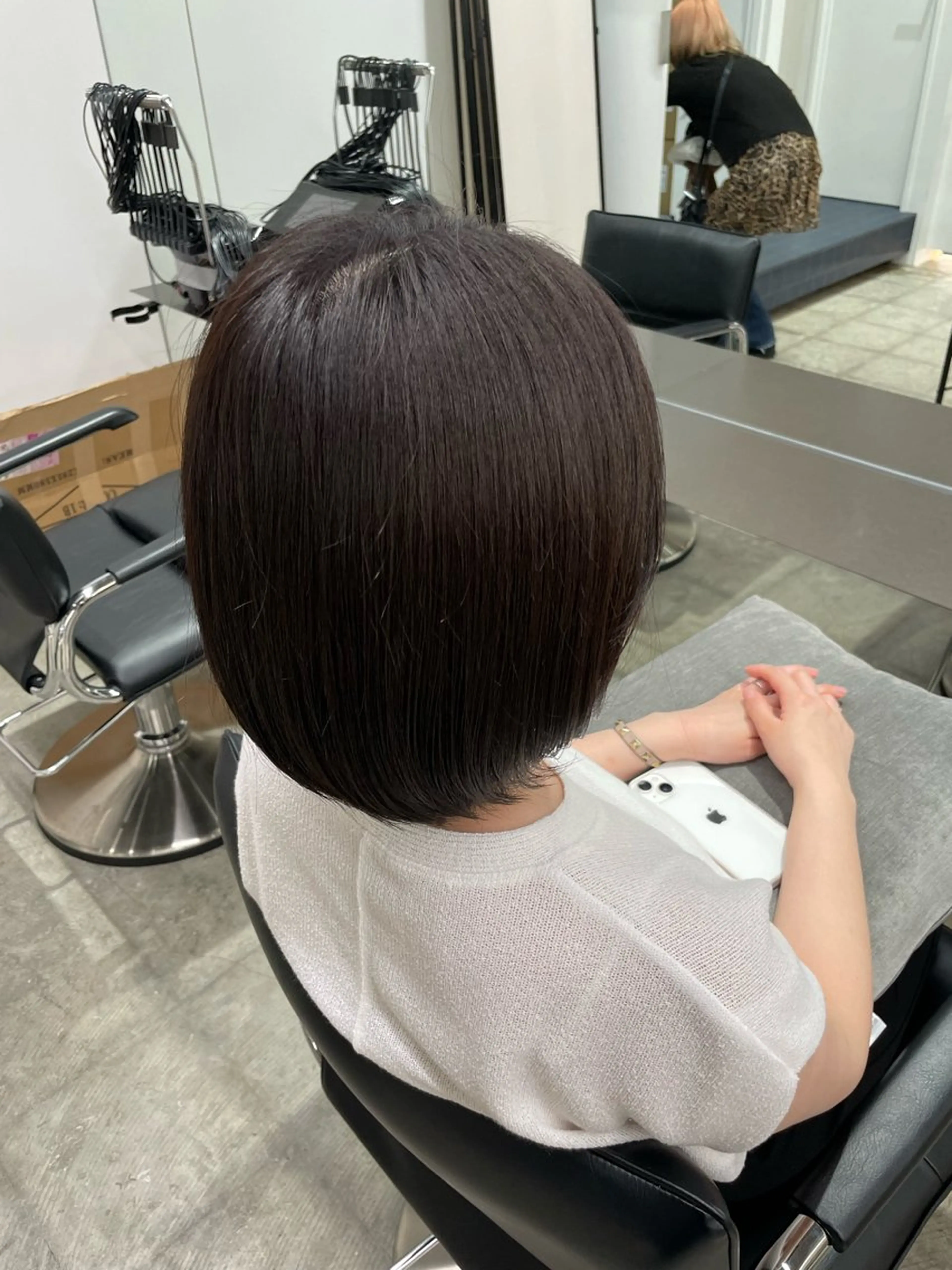 ミディアム an🦋ショート/シ ョートボブ【蔵前】のヘアスタイル