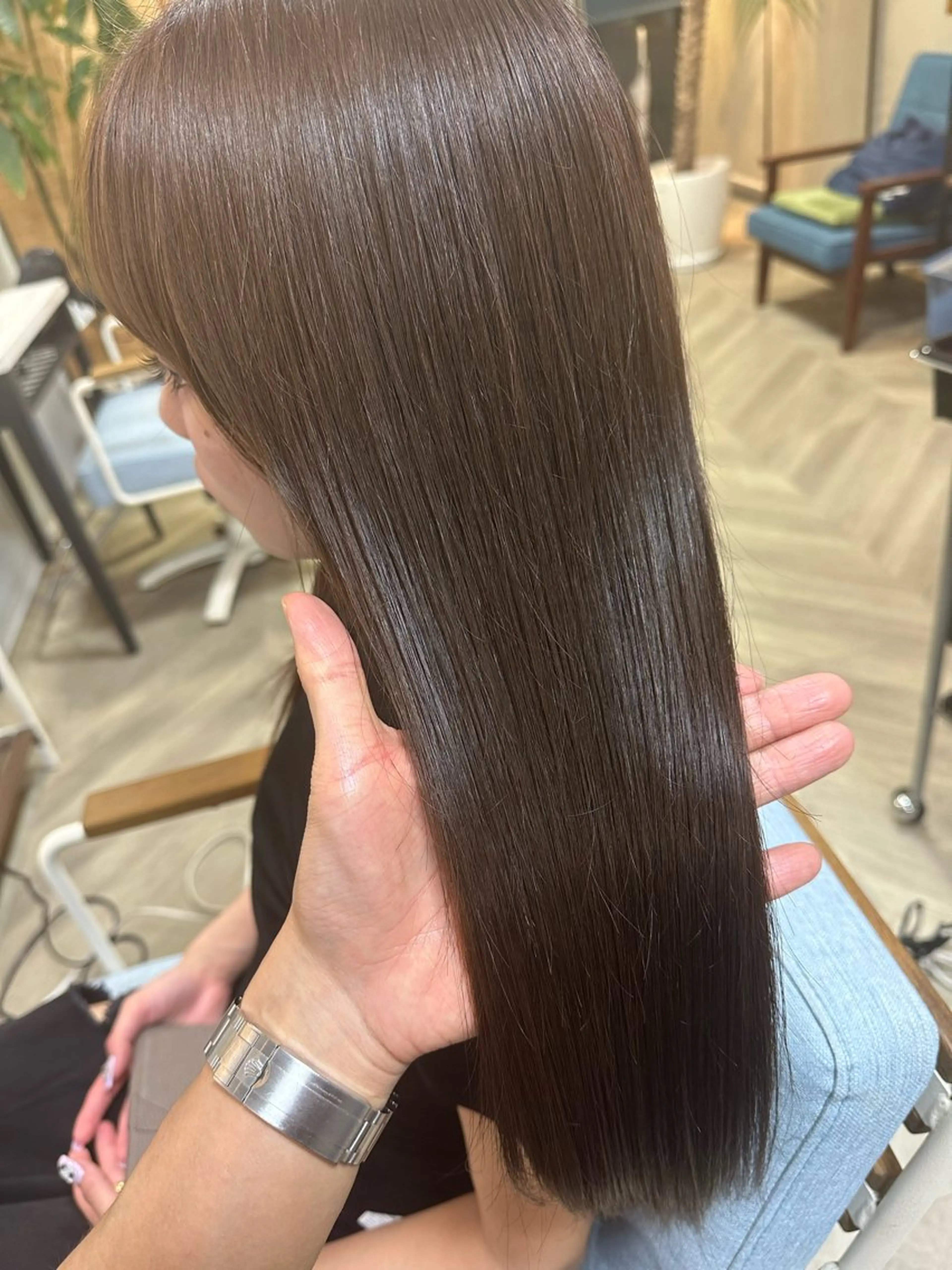 カット+カラー+NEWプリンセスケアトリートメント髪質改善(ダメージ補修)💛の写真