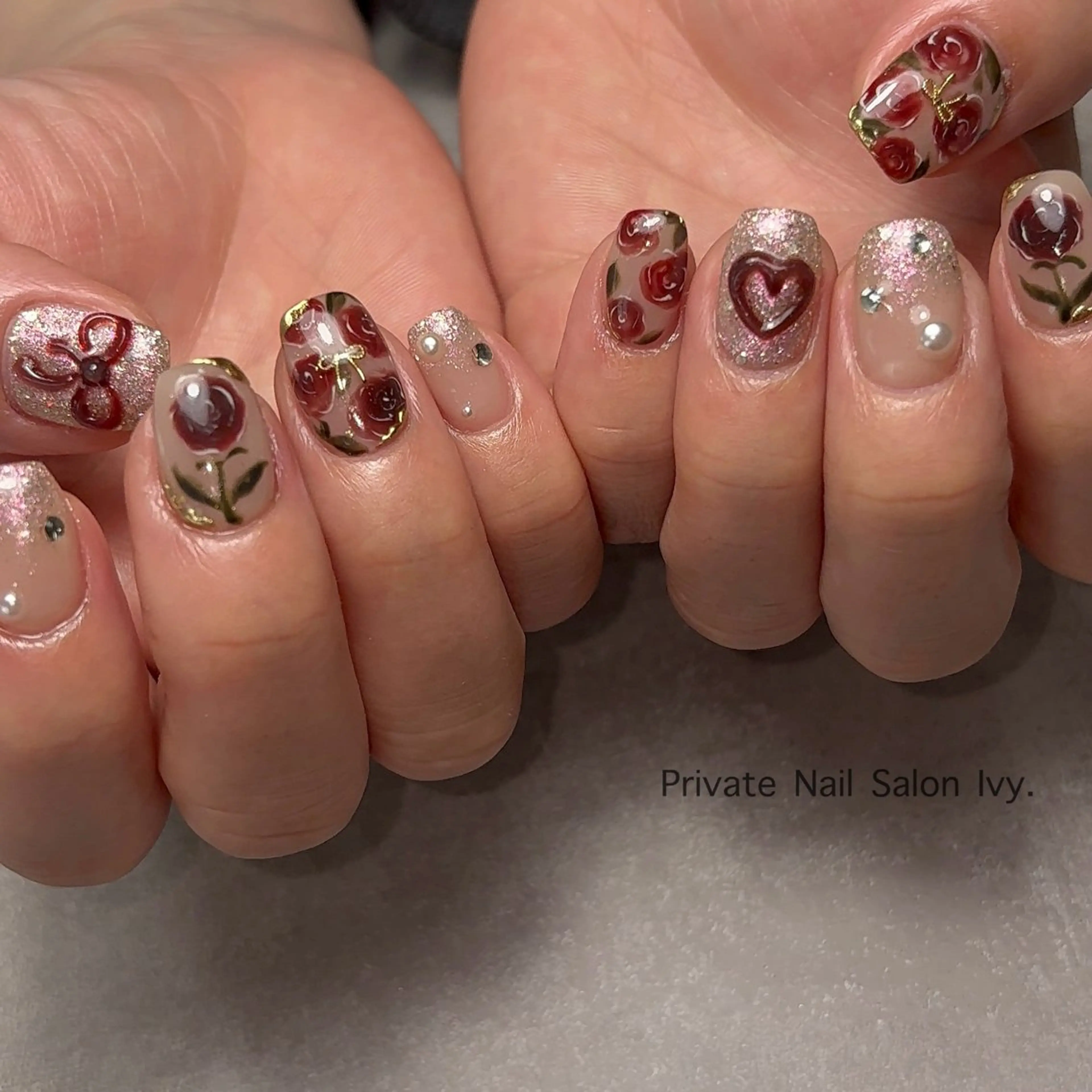 ネイル ハンドネイル ハンドケア nail salon Ivy【放出】のネイルデザイン