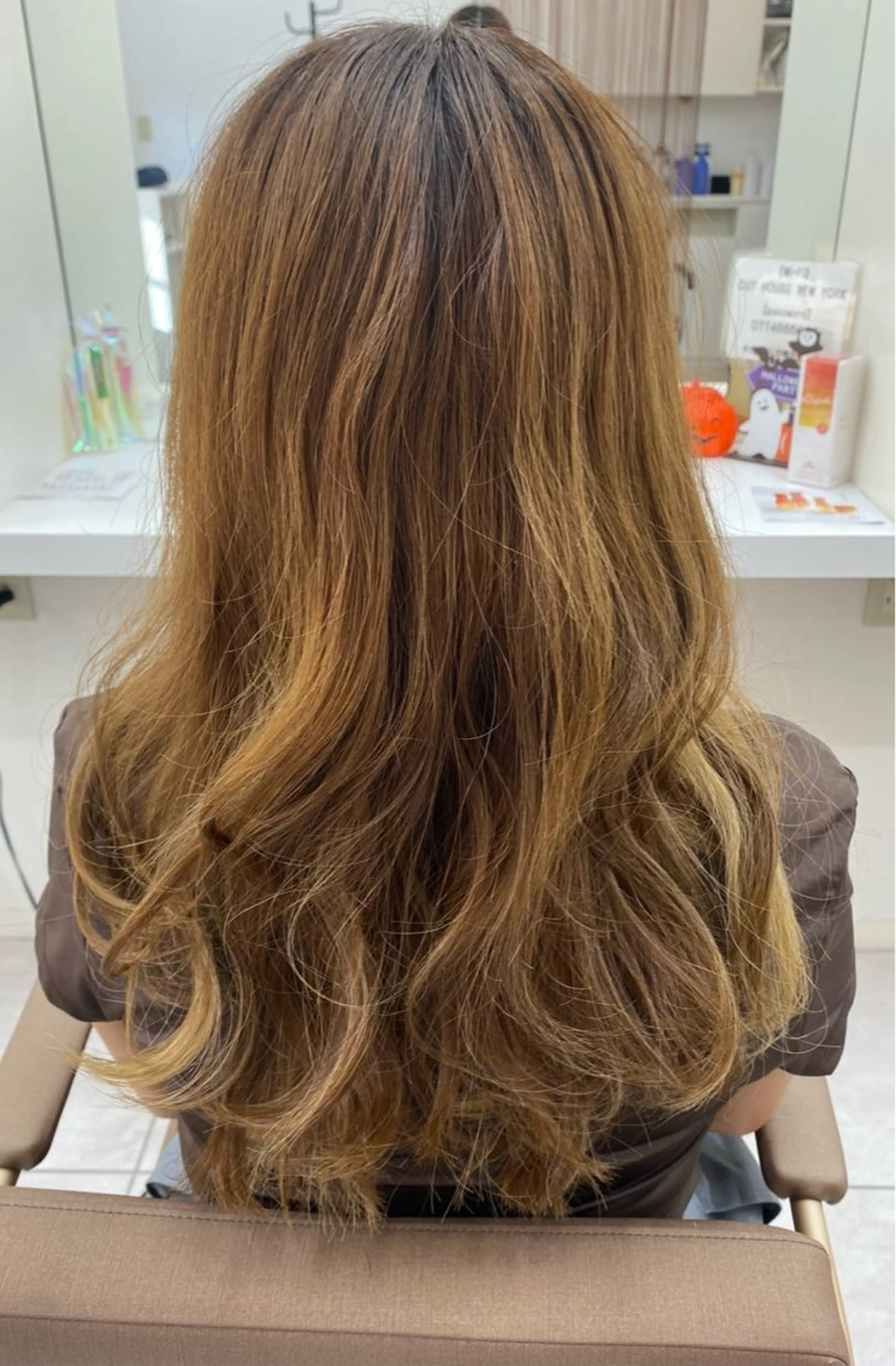 ロング ヘアアレンジ 馬渕 由梨のヘアスタイル