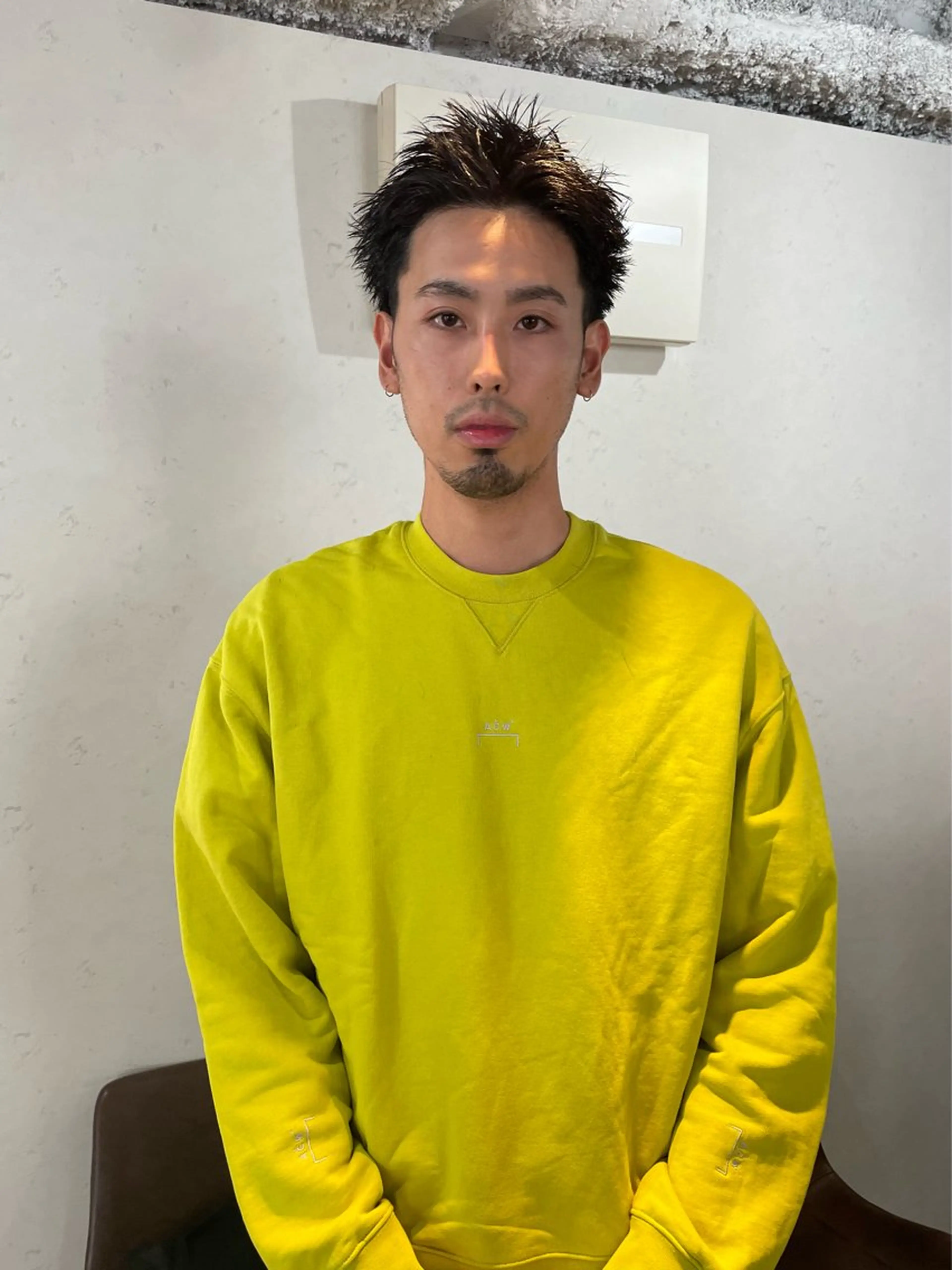 メンズ スパイキーショート カット 高田 翔平のヘアスタイル