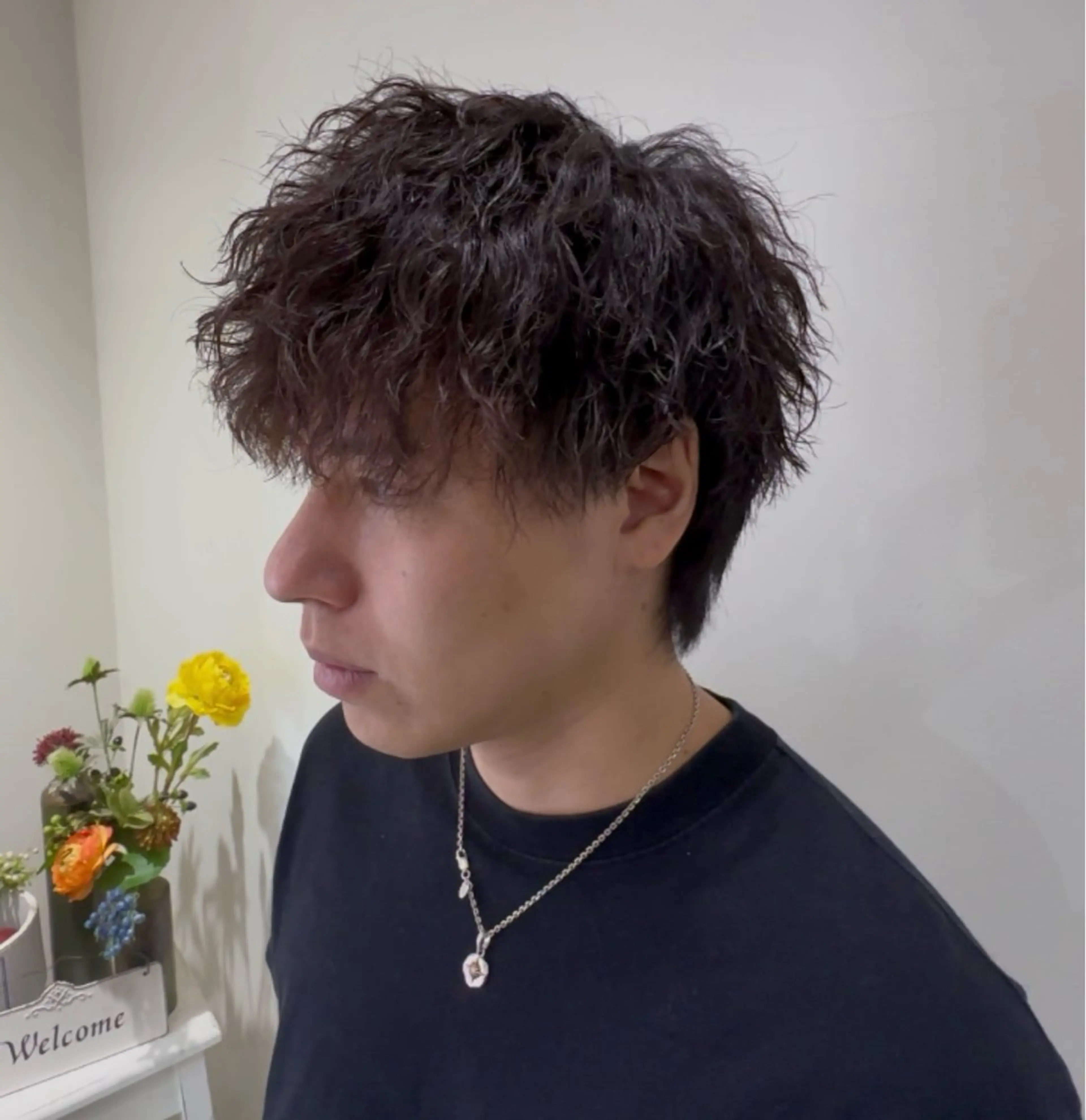 ショート パーマ メンズ メンズ特化‼️ 関口舜大のヘアスタイル