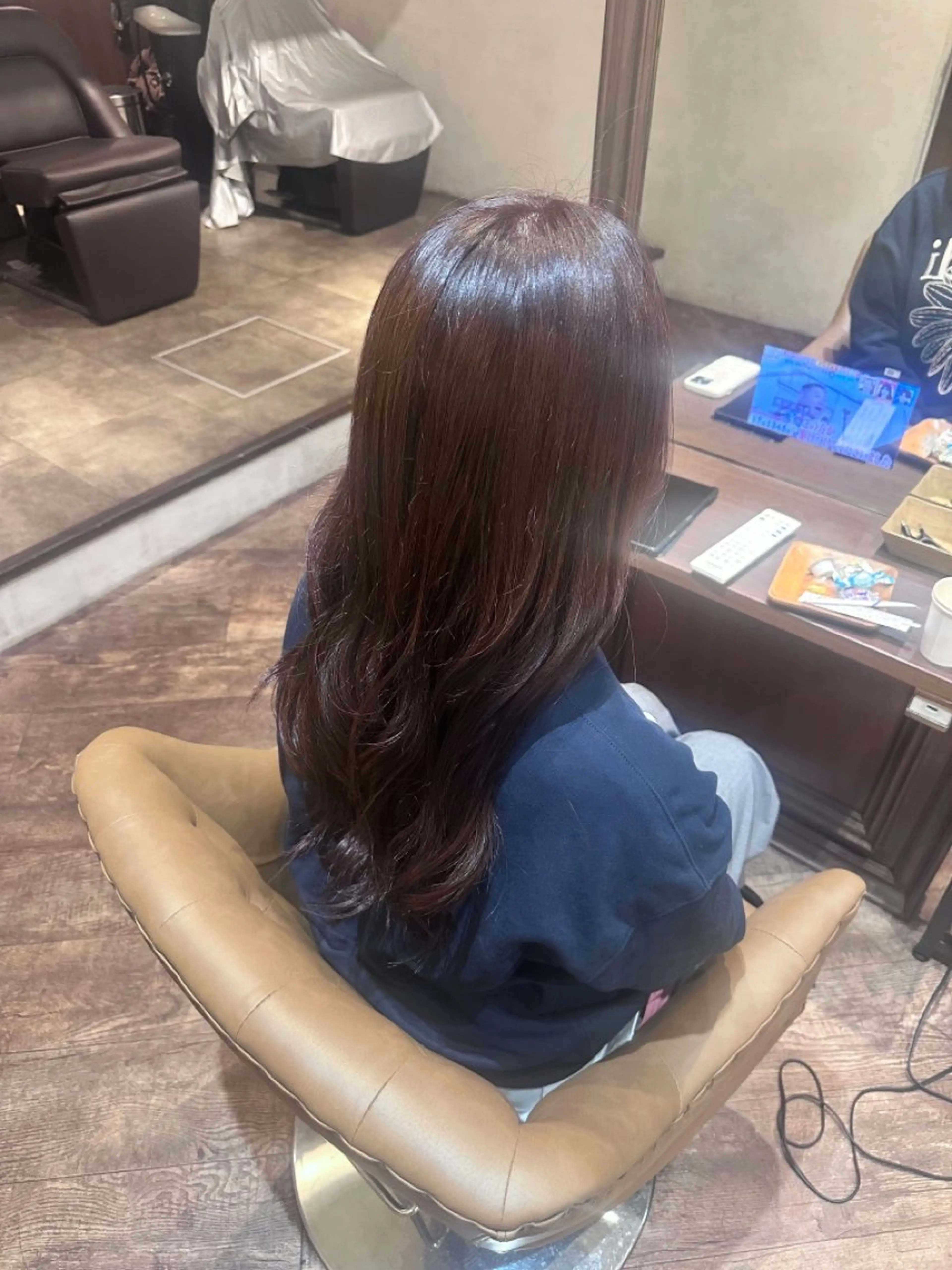 カラー ブラウンカラー 田島 穂乃花のヘアスタイル