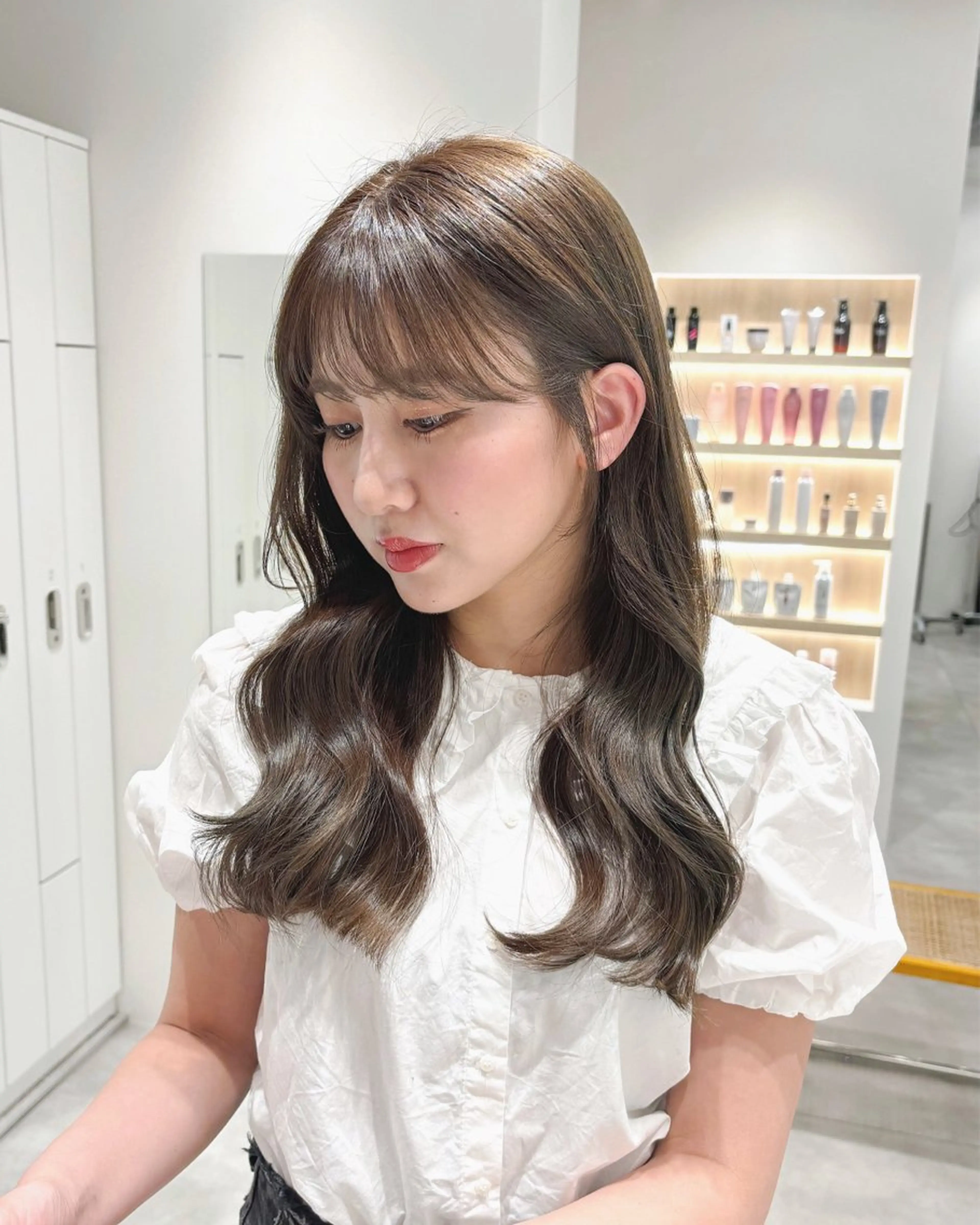 ロング カラー ばんちなつ / ボブ/透明感カラーのヘアスタイル