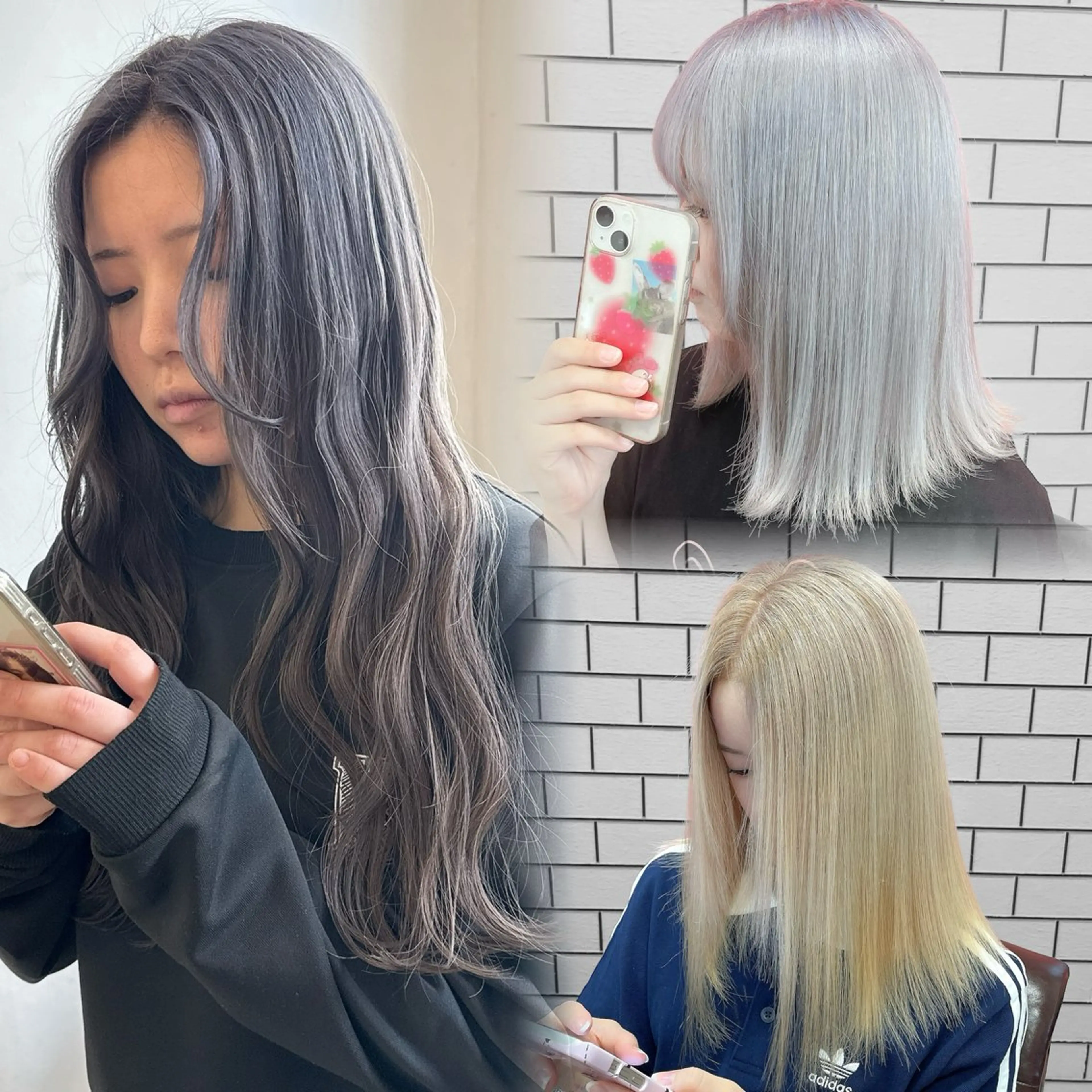 ロング カラー バレイヤージュ ブリーチ ケアブリーチ ダブルカラー イヤリングカラー ヘアカラー トリートメント デザインカラー 髪質改善Lilithのその他イメージ