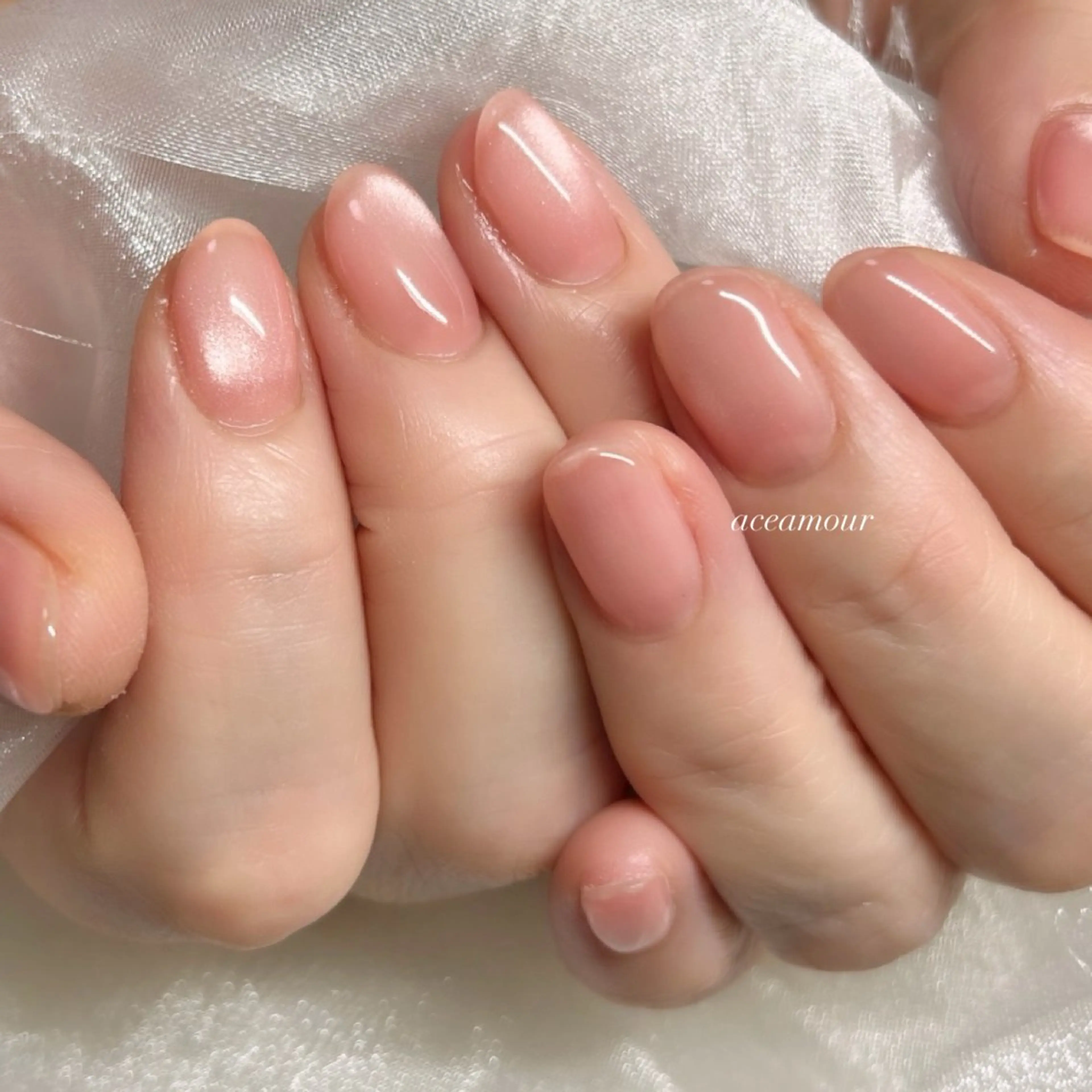 ネイル ハンドネイル ネイル/耳つぼ /新ホワイトニングのネイルデザイン