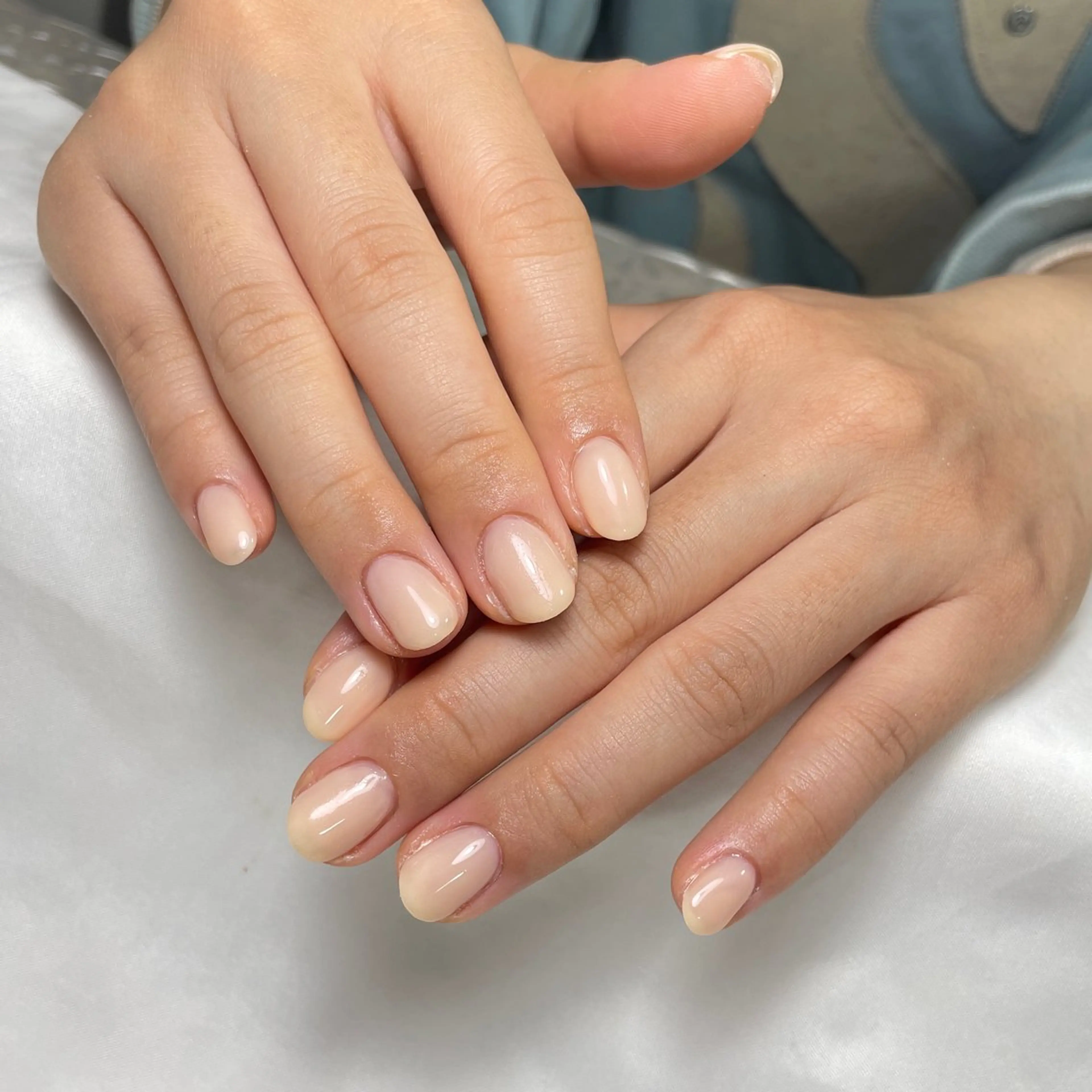 ネイル アートネイル フレンチネイル ジェルネイル グラデーション 韓国ネイル ハンドネイル 久保田 マリコのネイルデザイン