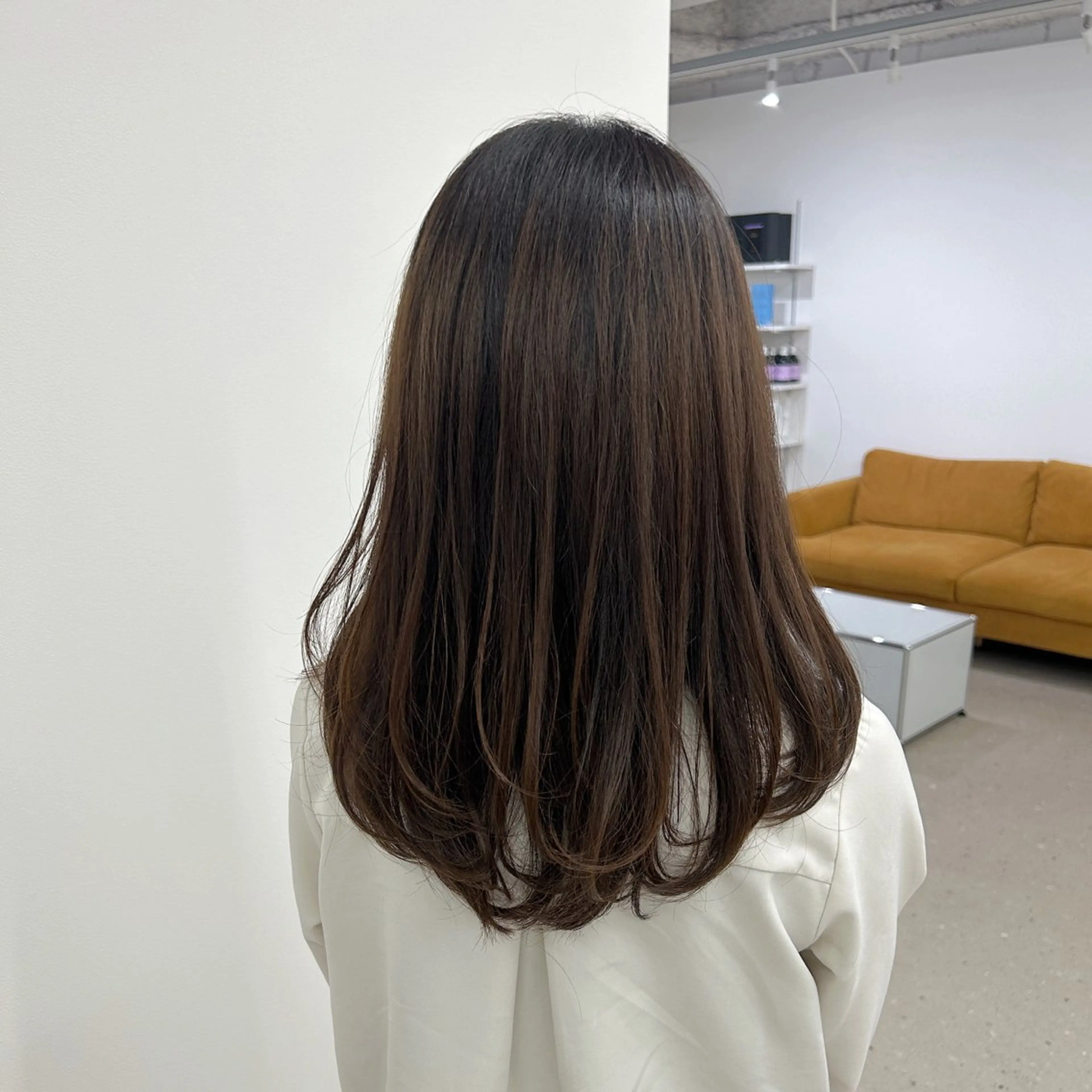 セミロング レイヤーカット 村田 七夕のヘアスタイル