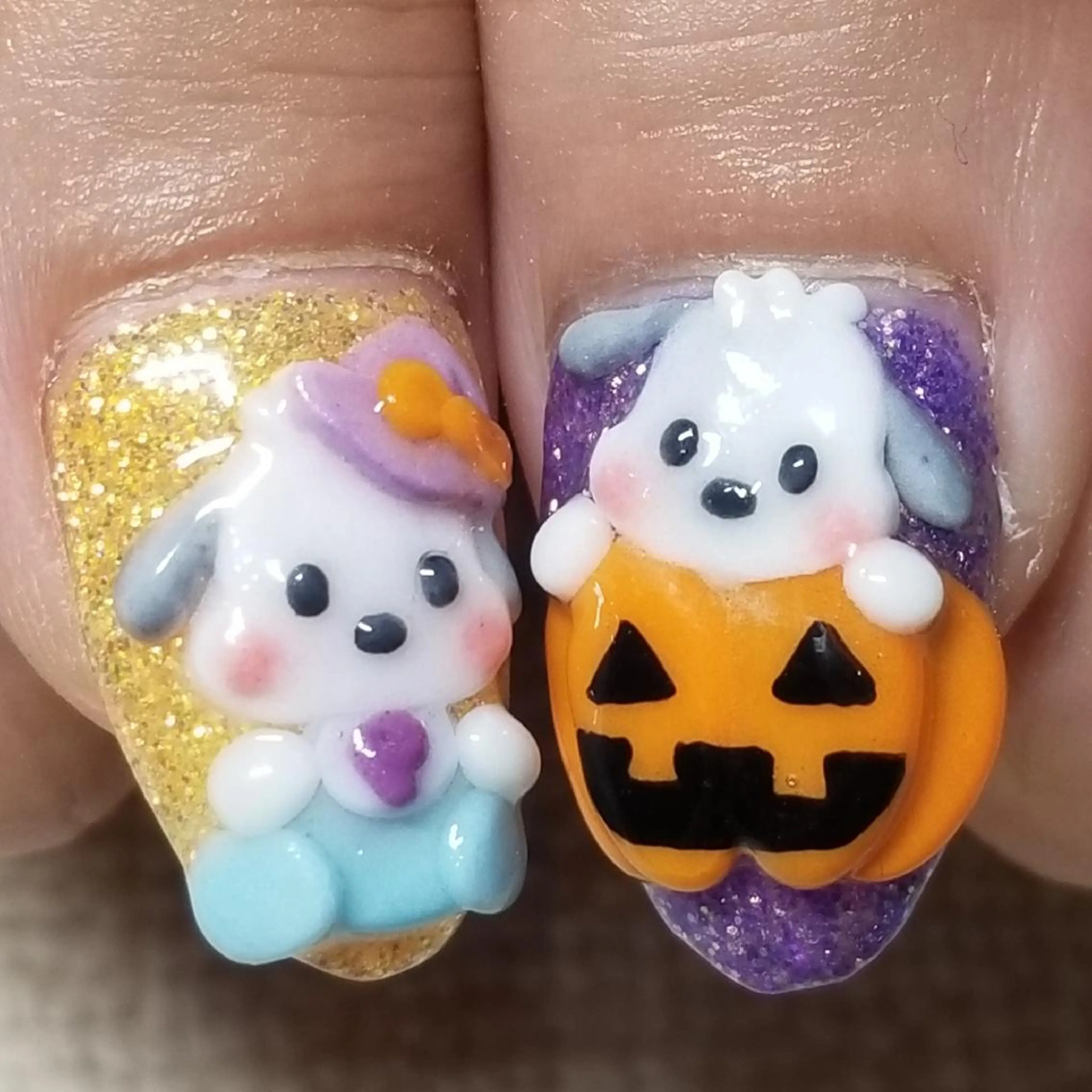 ネイル ハロウィン ハンドネイル よしだ ひろきのネイルデザイン