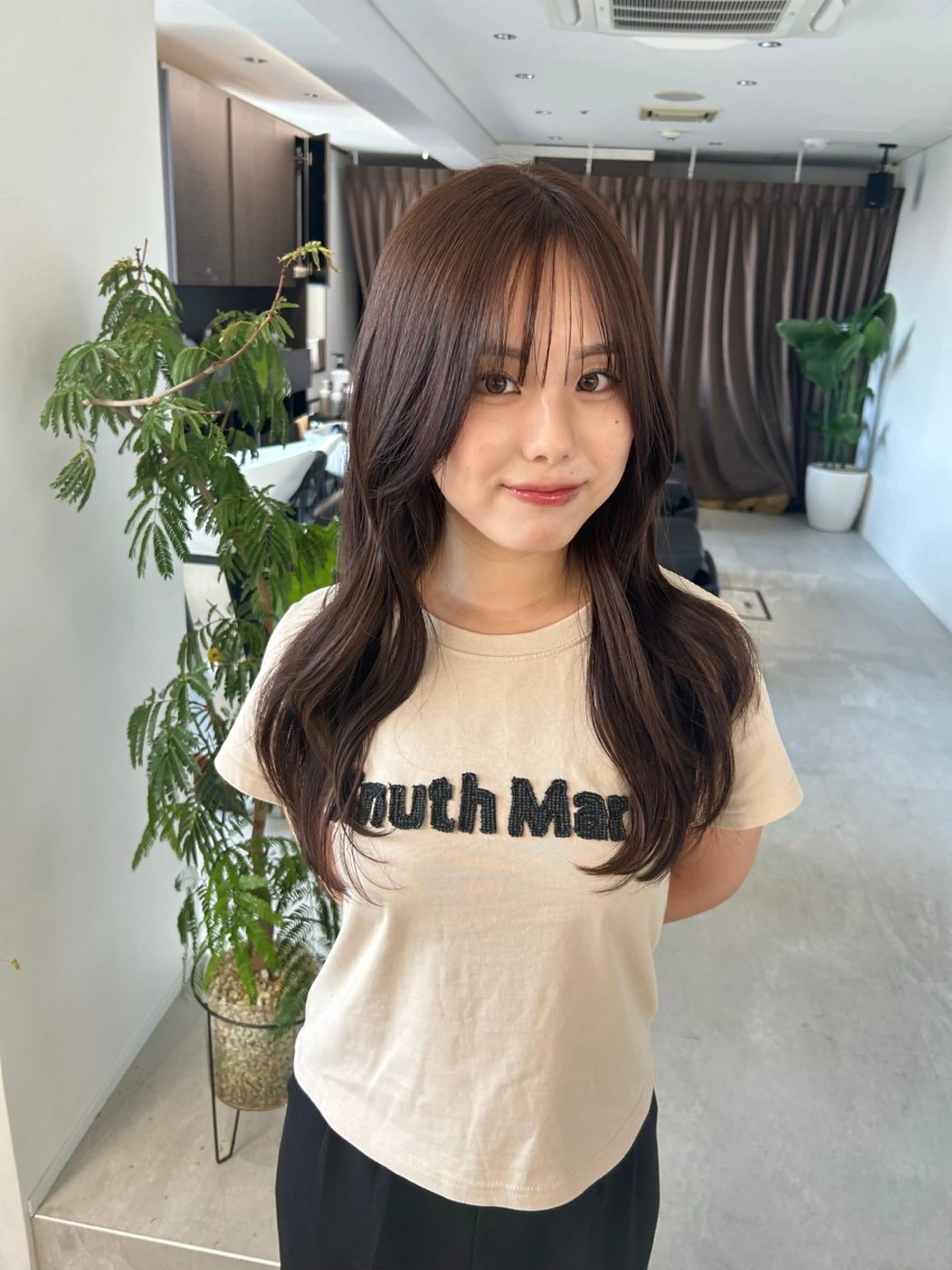 ロング カラー ♡透明感/艶カラー /haruka♡のヘアスタイル