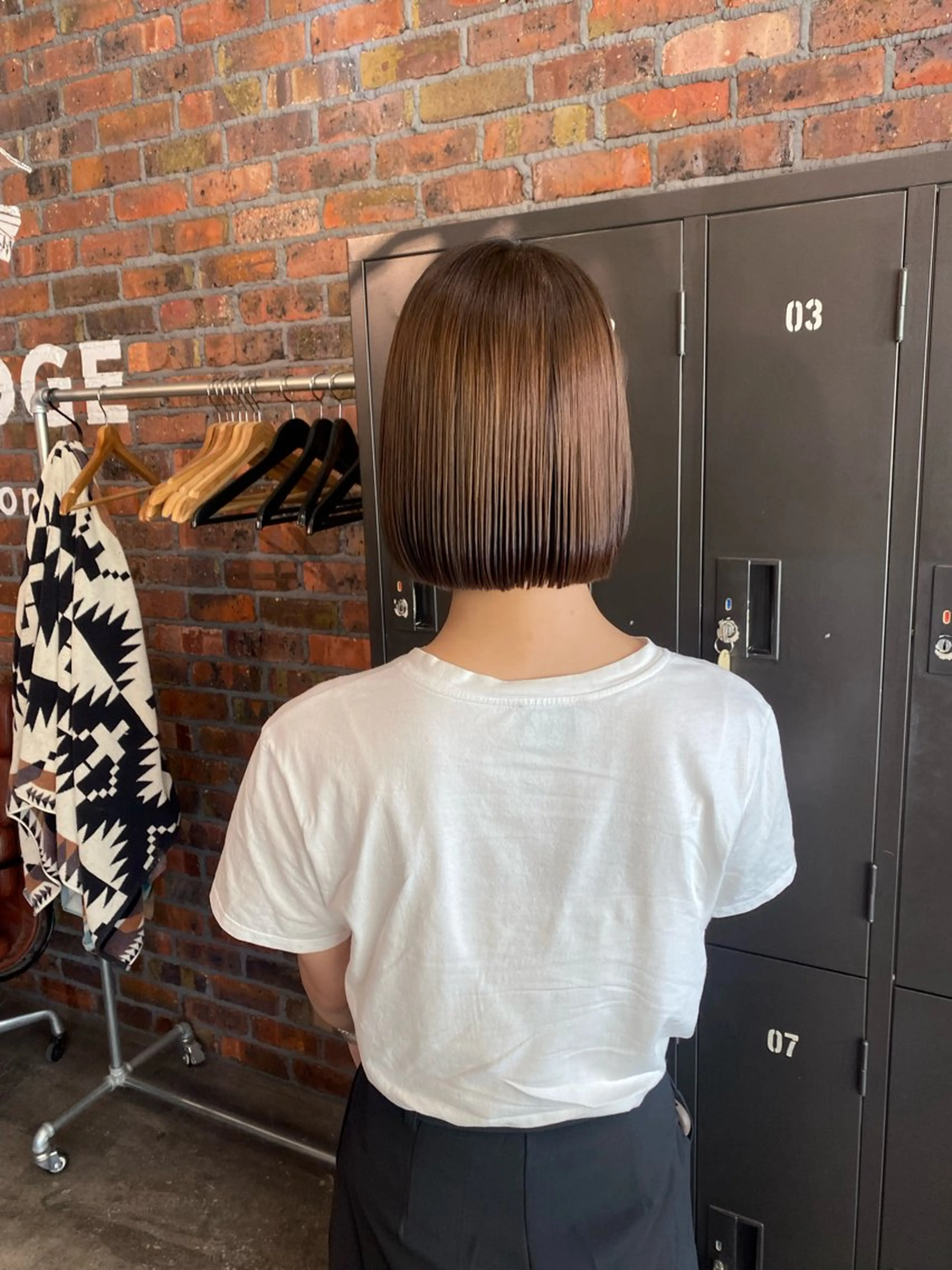 ショート ボブ カット the BRIDGE 加藤みのりのヘアスタイル