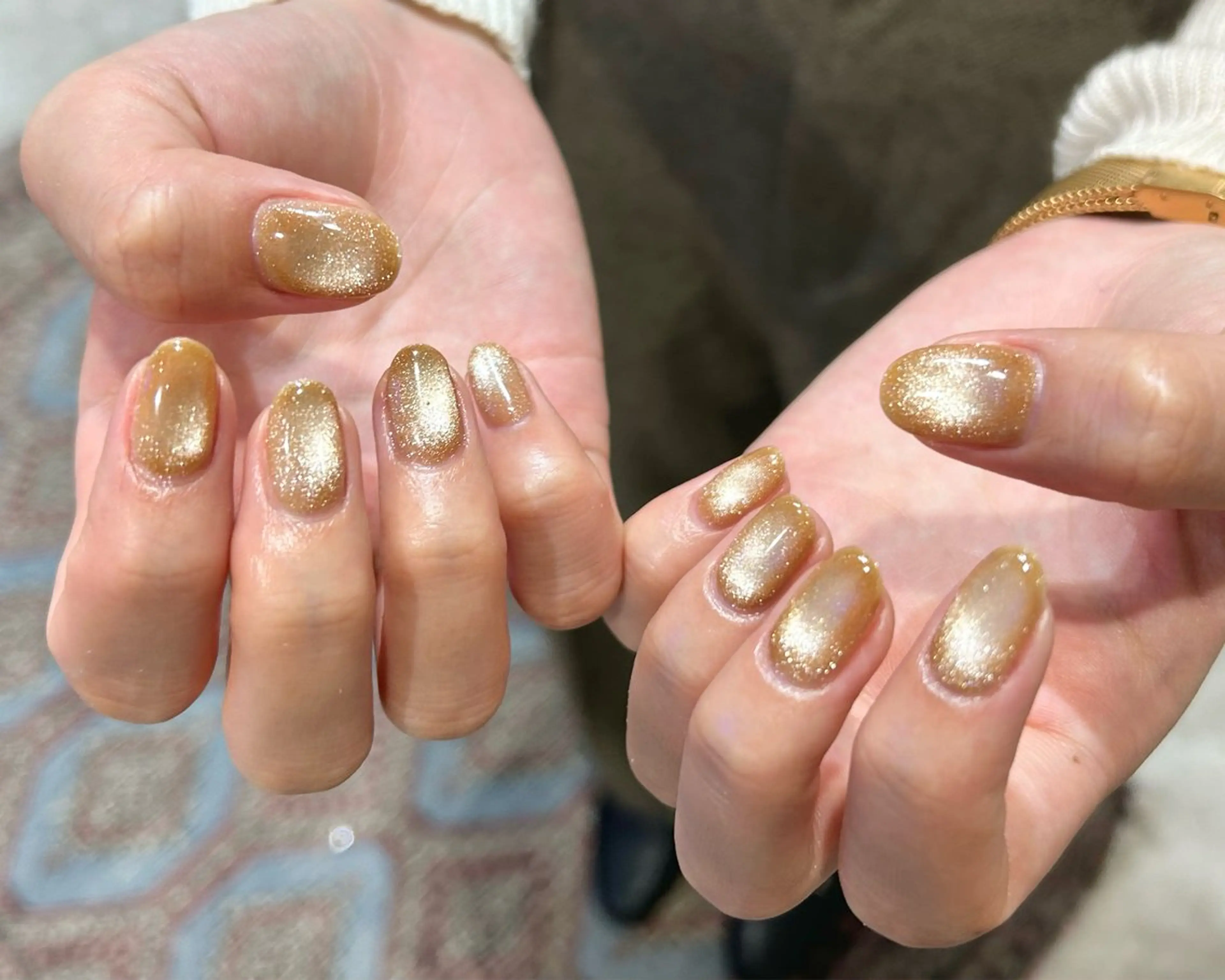 ネイル ハンドネイル 0203ムニムサン 💙Mihoのネイルデザイン