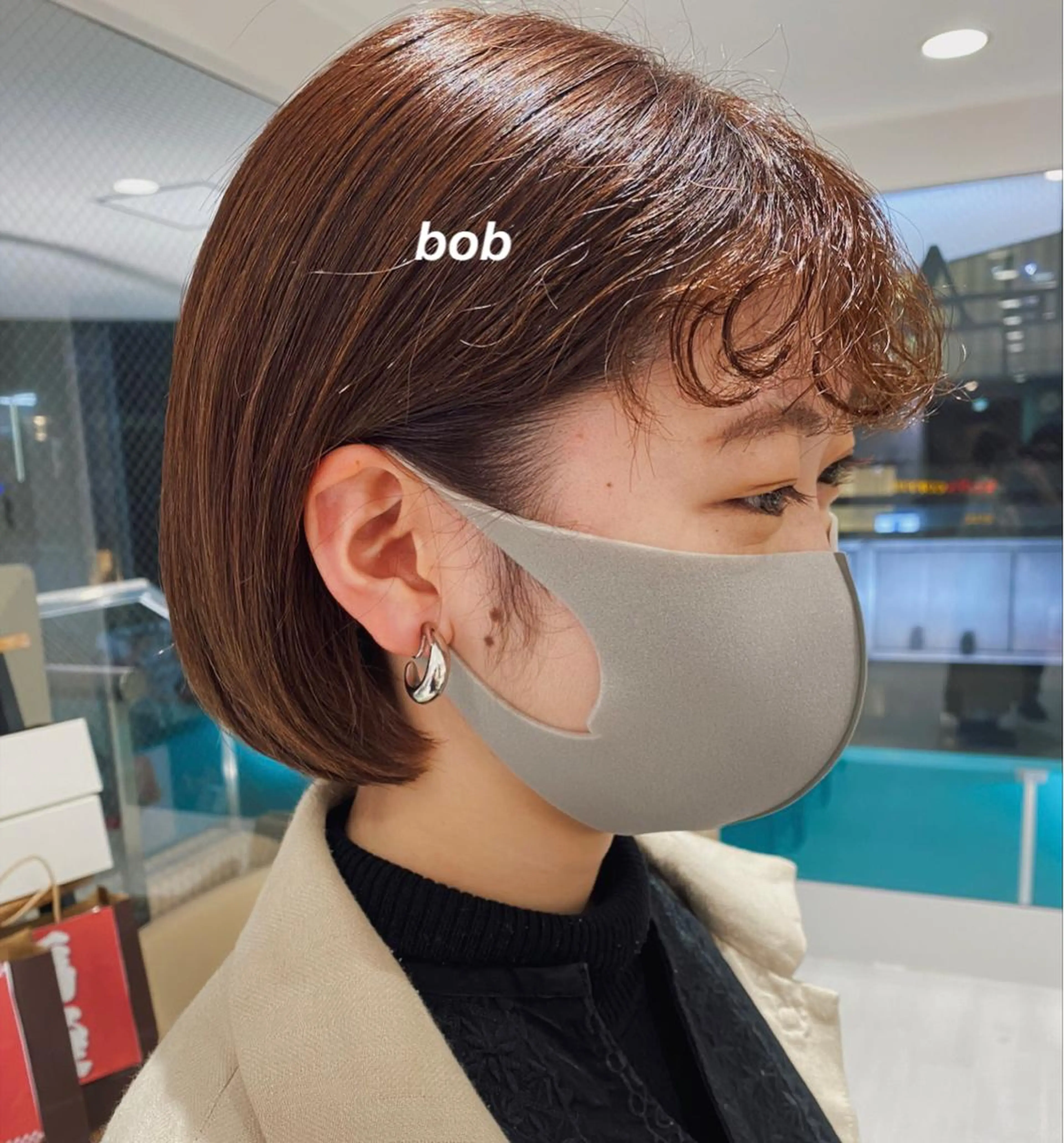 ショート パーマ カット パーマ トリートメント kouyo パーマ/ウルフカットのヘアスタイル