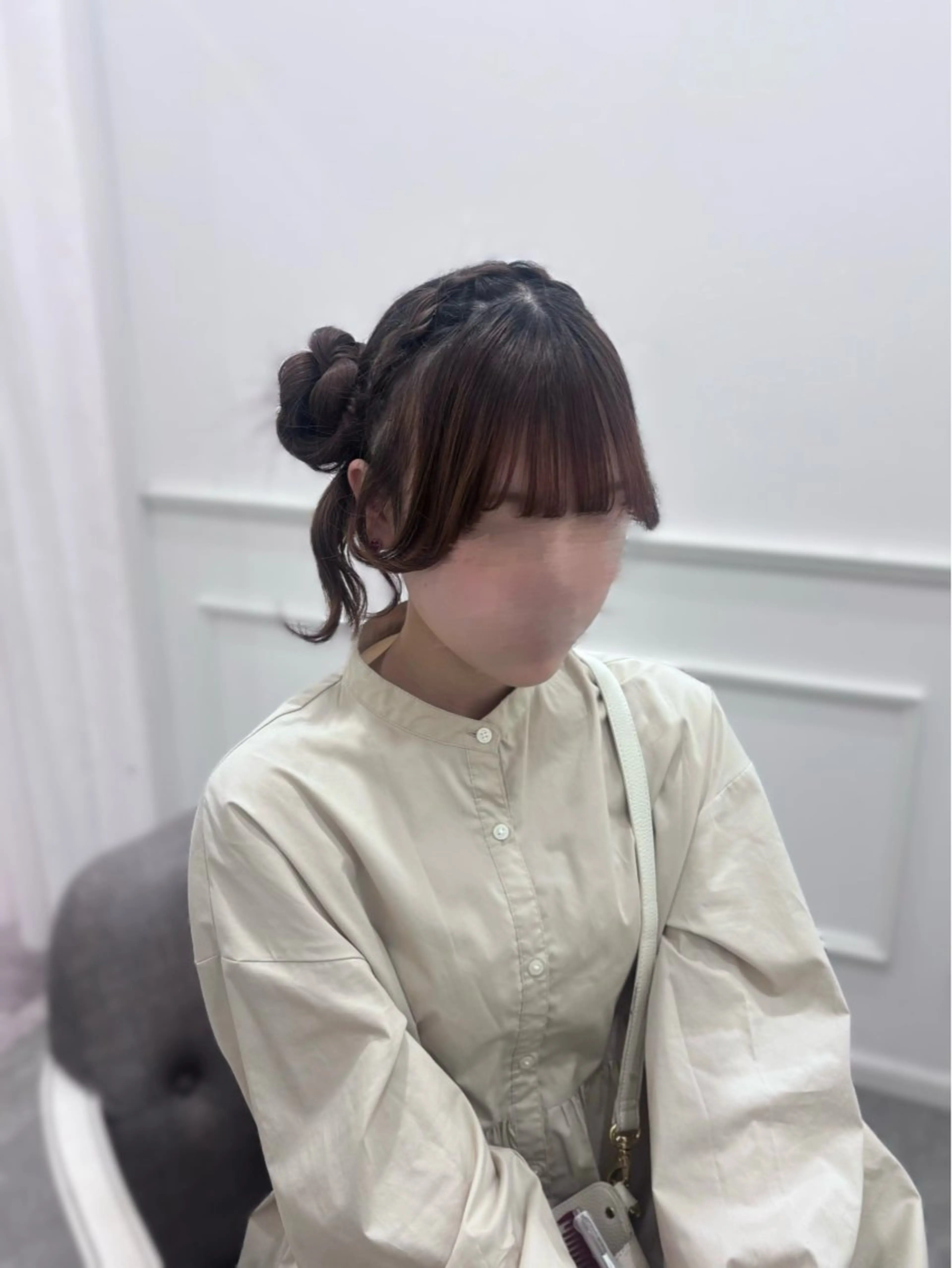 ヘアアレンジ 塚本 里咲のヘアスタイル