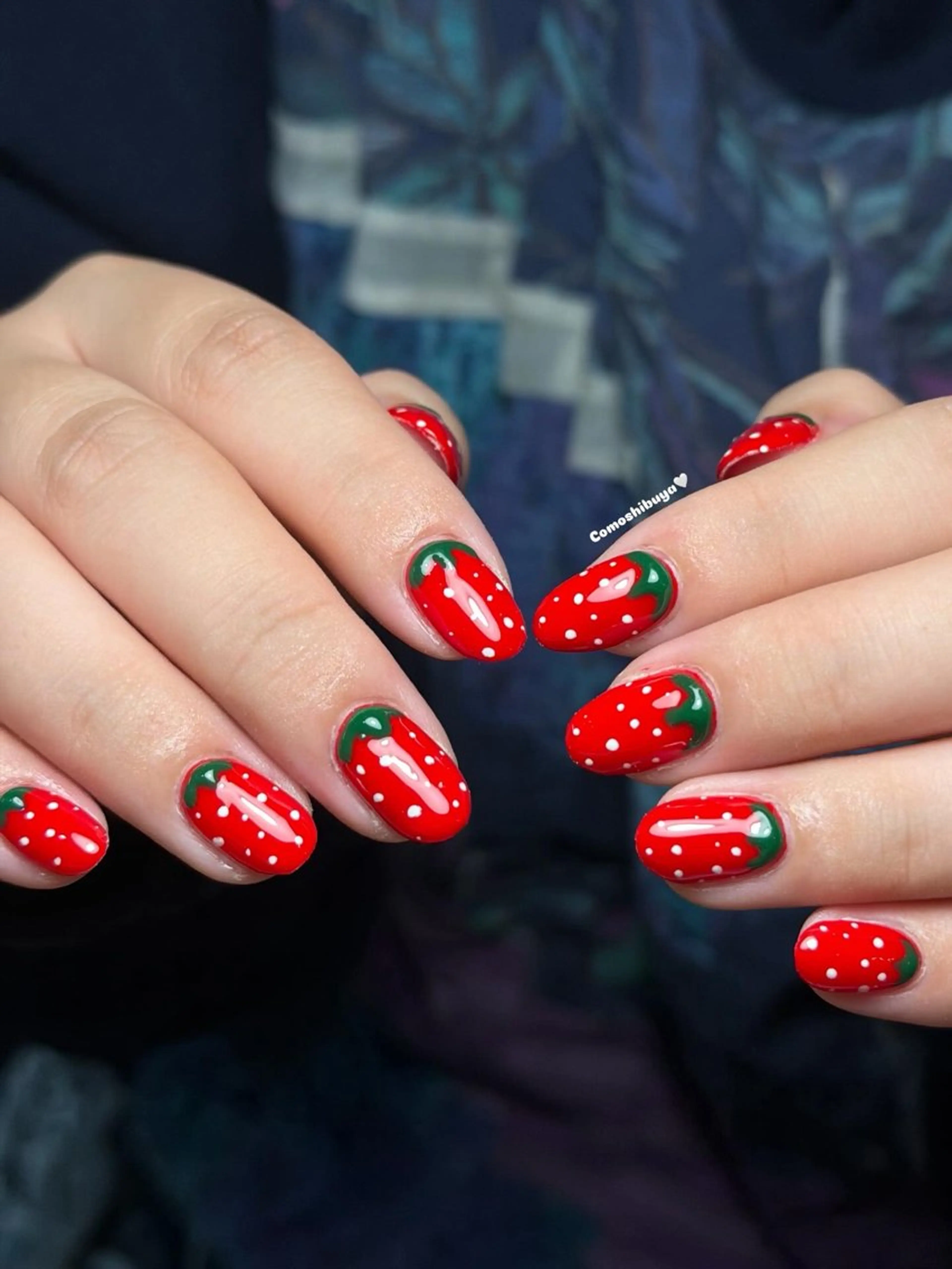 ネイル 韓国ネイル シンプルネイル ワンホンネイル CoMo Nailのネイルデザイン