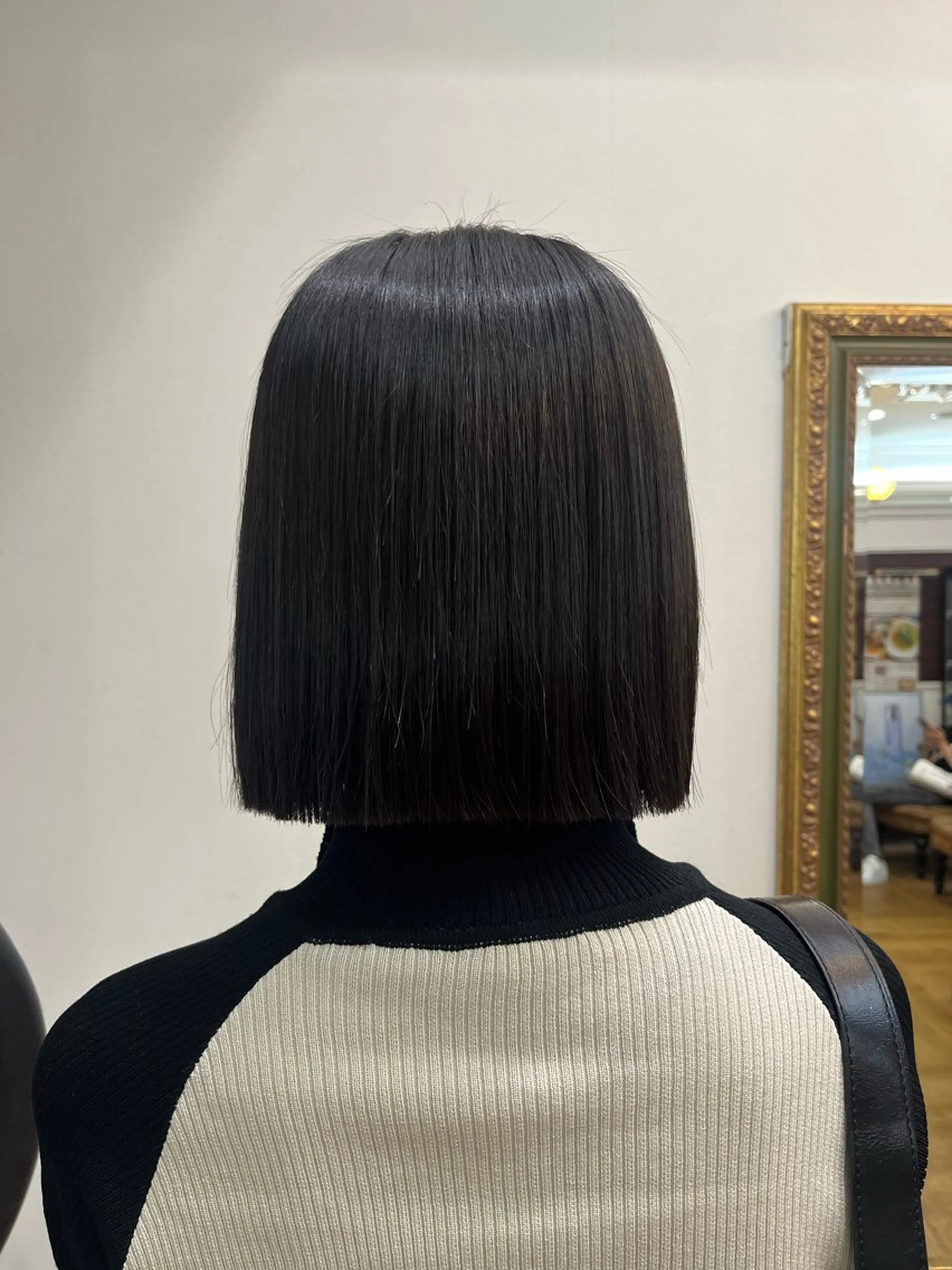 ショート ボブ 縮毛矯正 カット 縮毛矯正 トリートメント COVO所属・レイヤー/韓国ヘア yunaのヘアスタイル