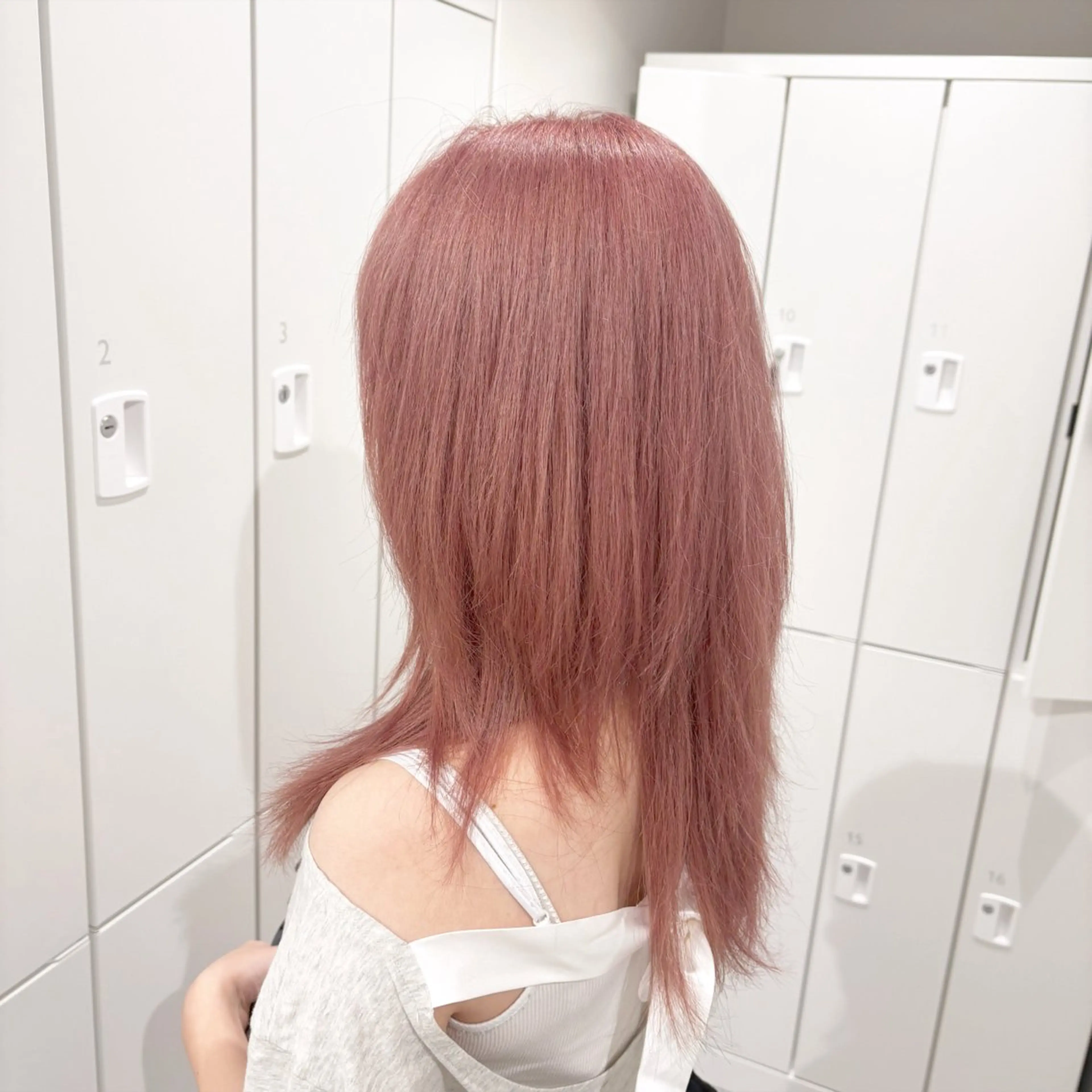 ロング ヘアカラー トリートメント 中山 ちかのヘアスタイル