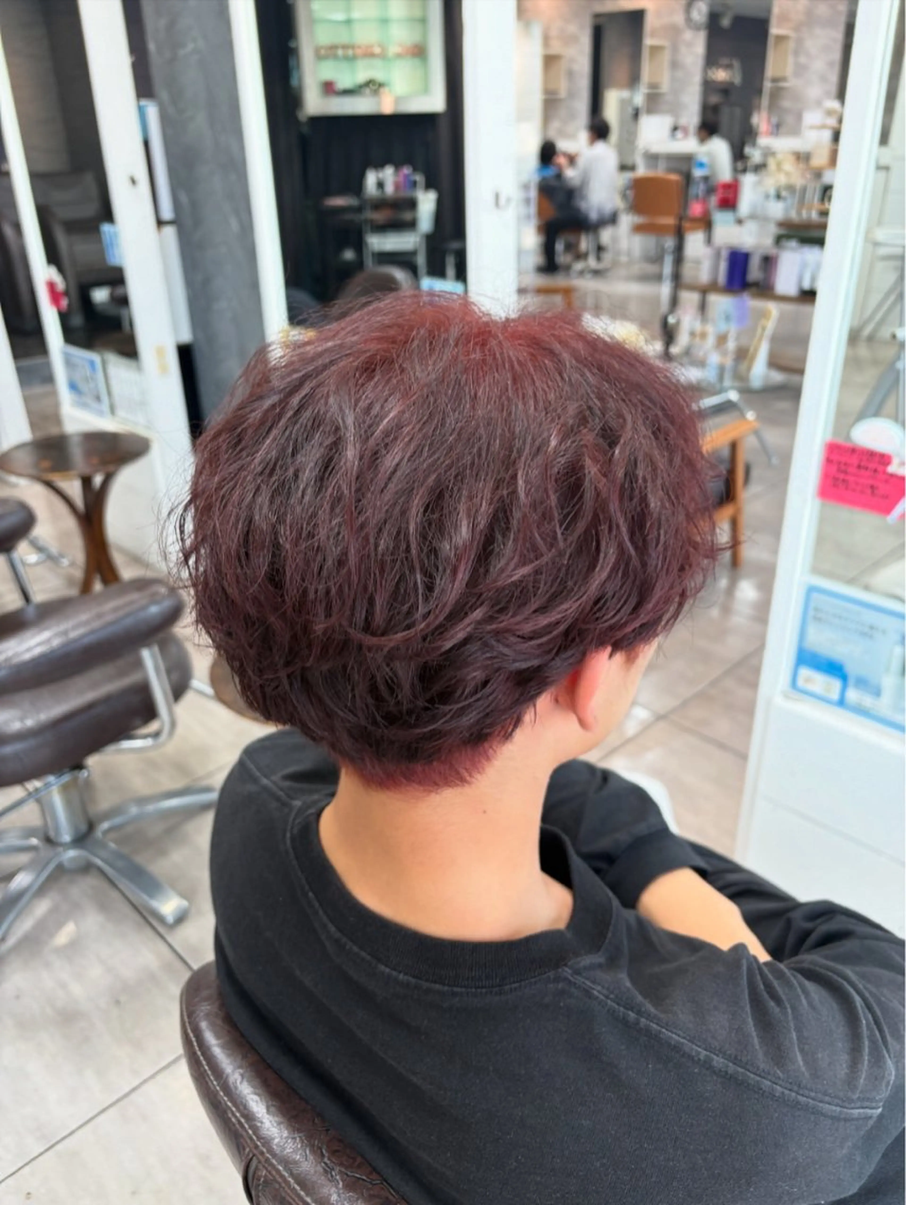 メンズ カット ヘアカラー 似合わせカット✂️ 赤阪 隼🐧のヘアスタイル