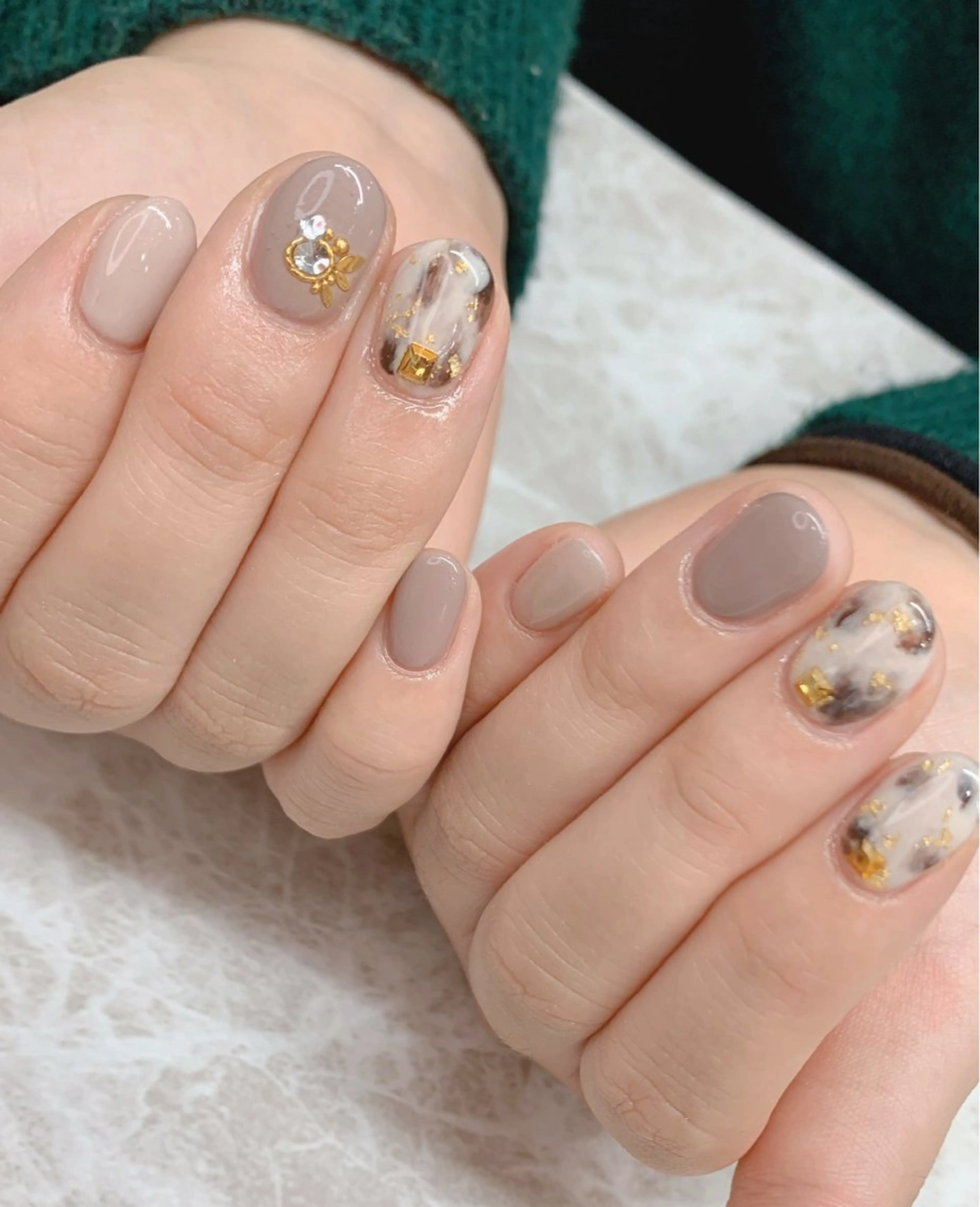 ネイル リル シャインのネイルデザイン