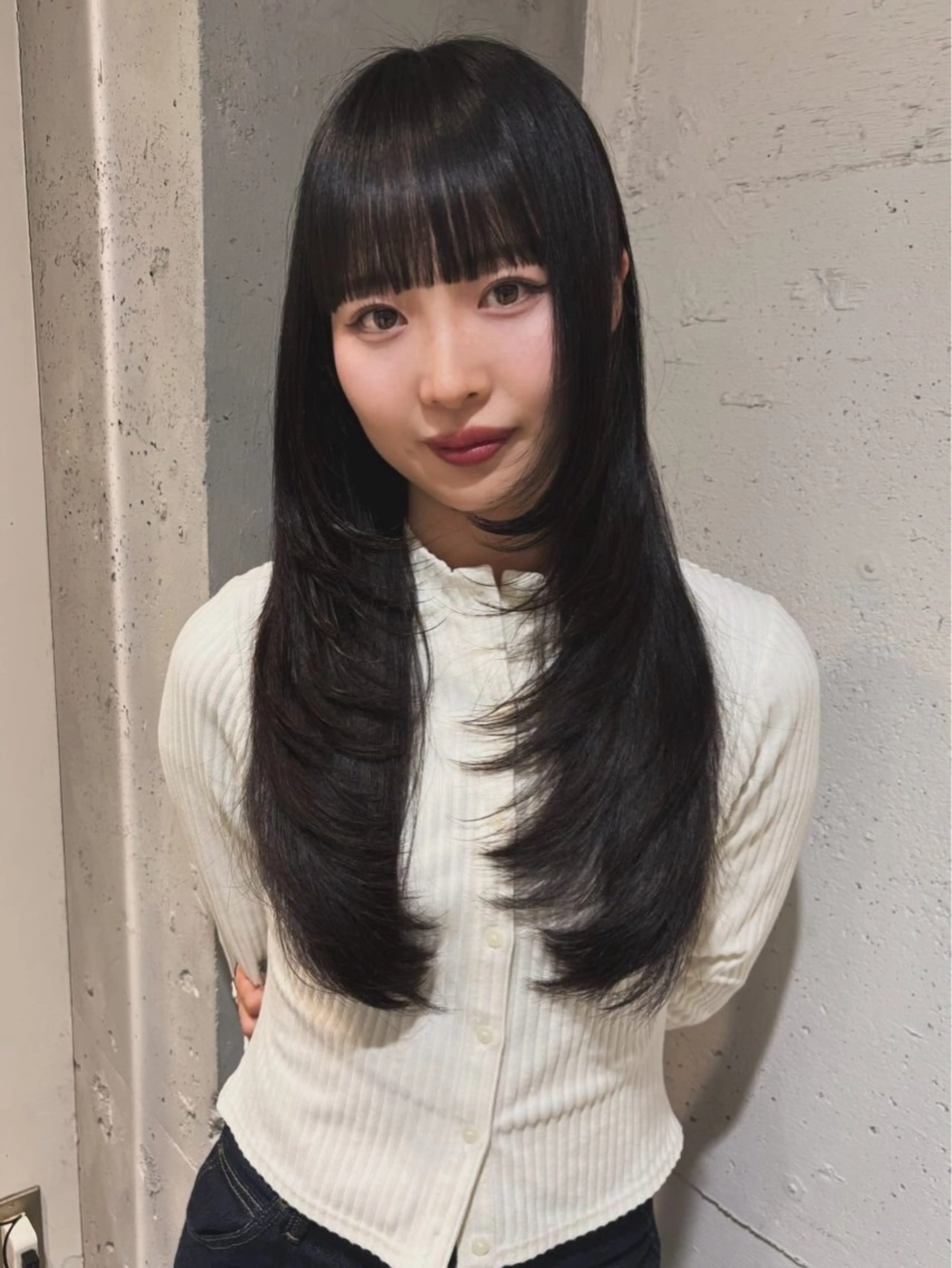 ロング カット トリートメント Juna✂️ レイヤー / ボブのヘアスタイル