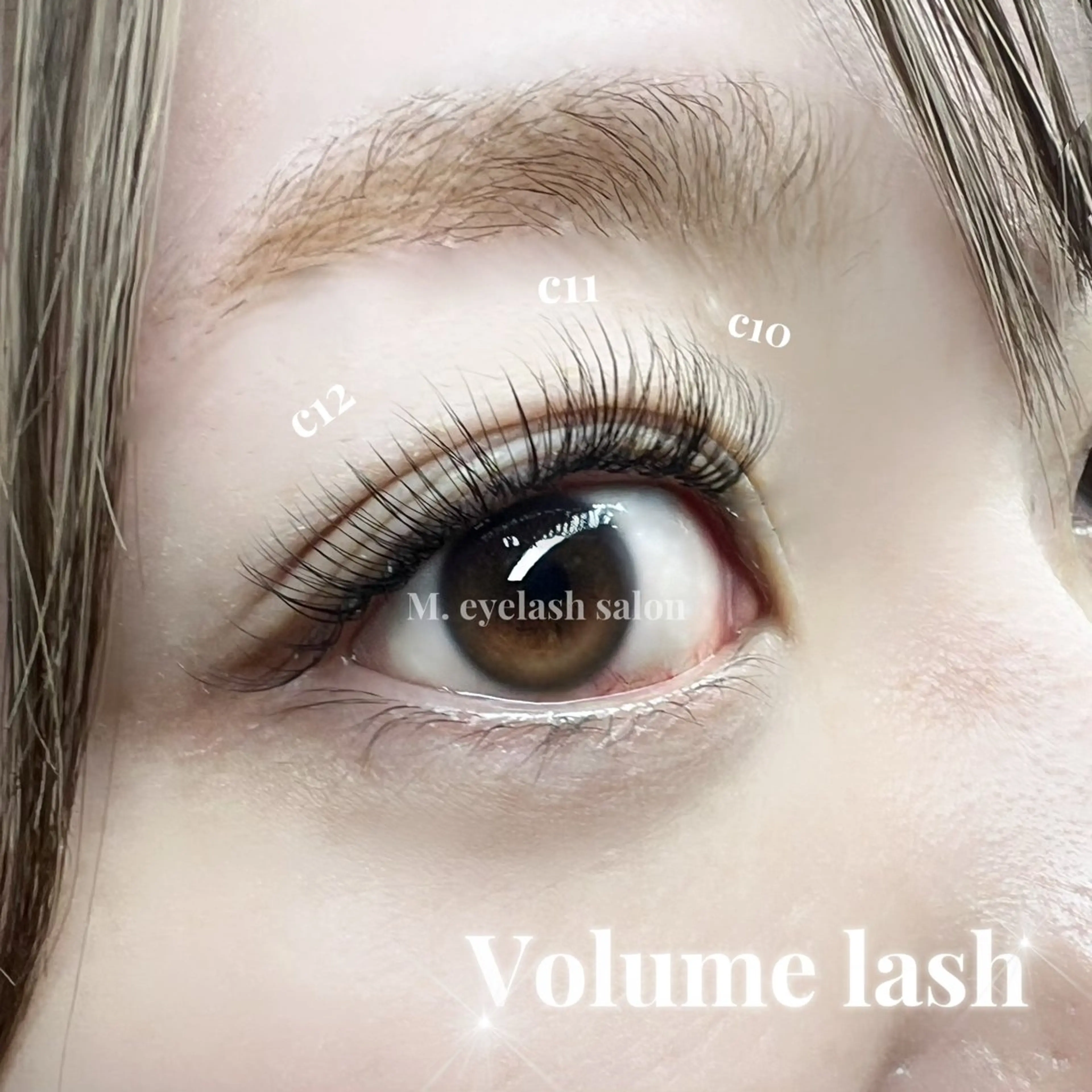 マツエク・マツパ M. eyelsh salonのマツエク・マツパデザイン