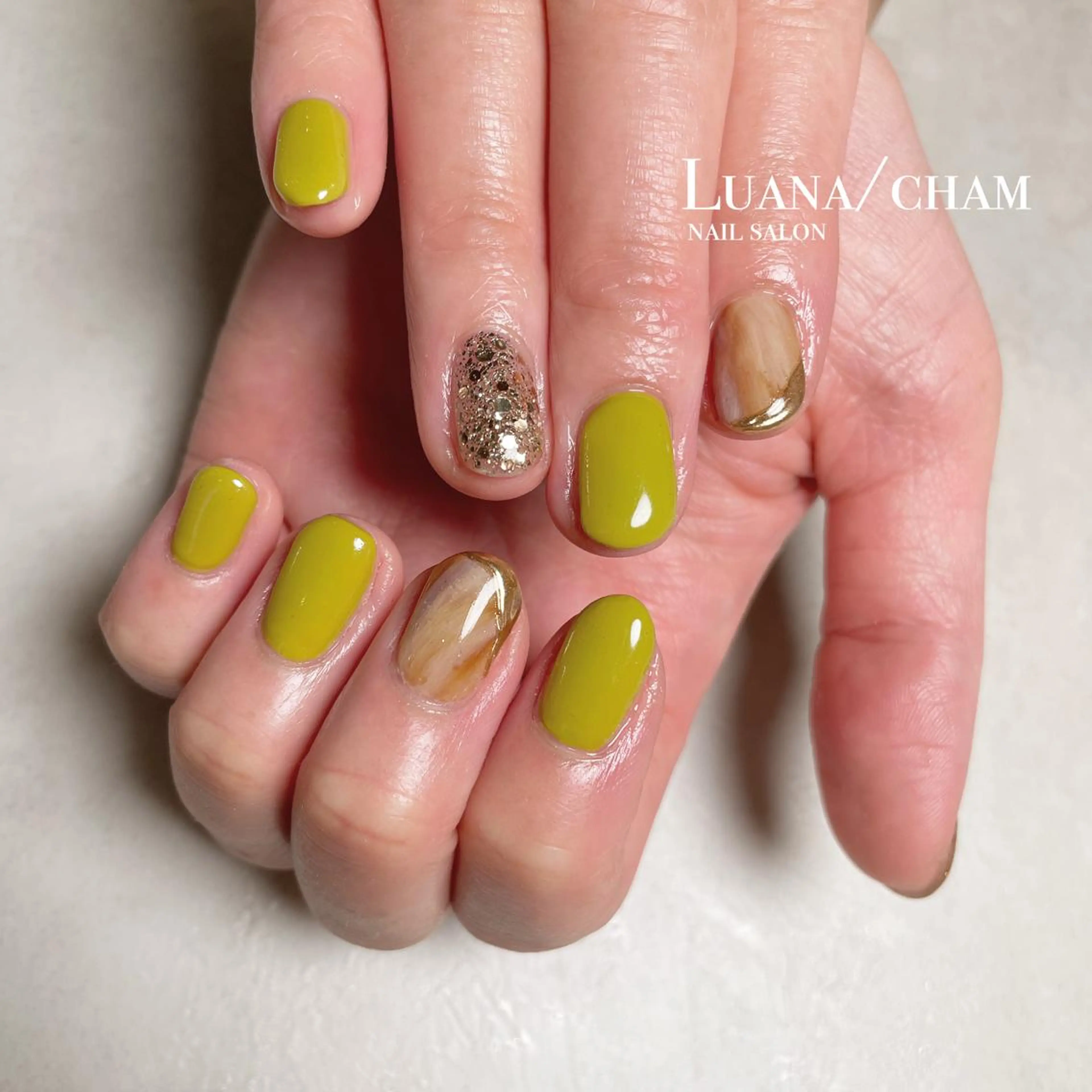 ショート ネイル nail salon neigeのネイルデザイン